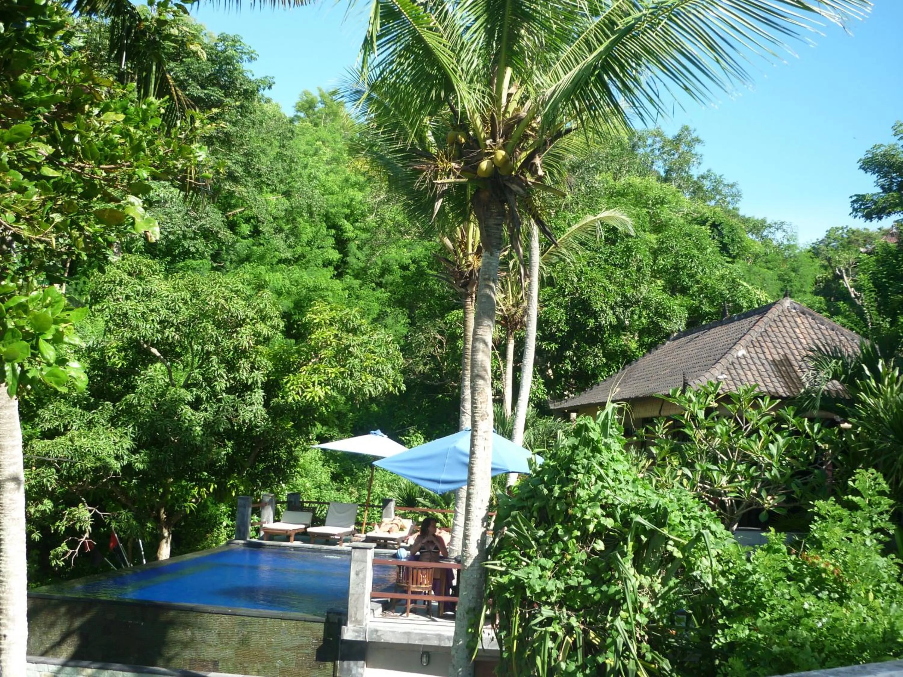 Swimming pool in Song Lambung Beach Huts