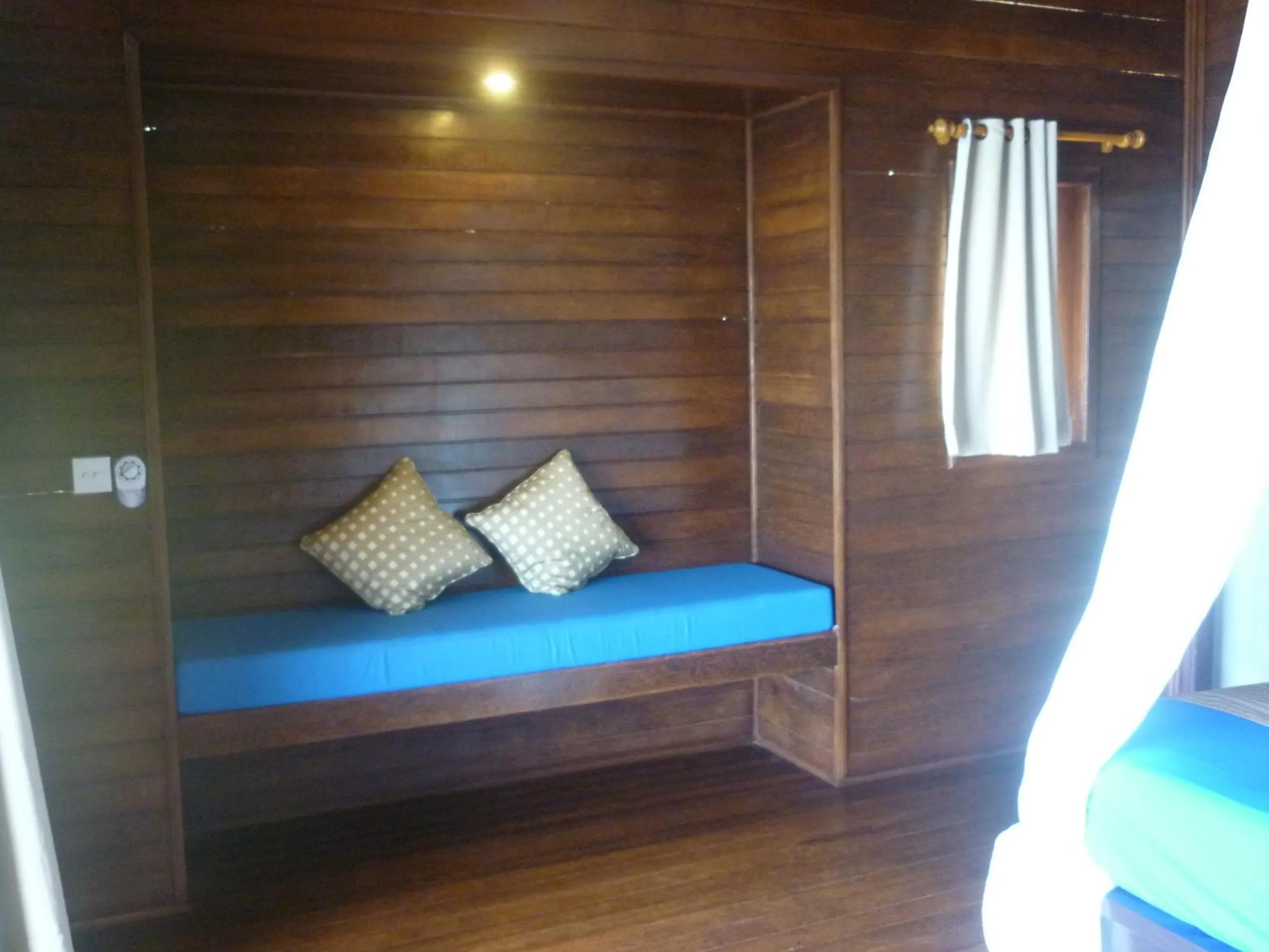 Seating area, Bed in Song Lambung Beach Huts