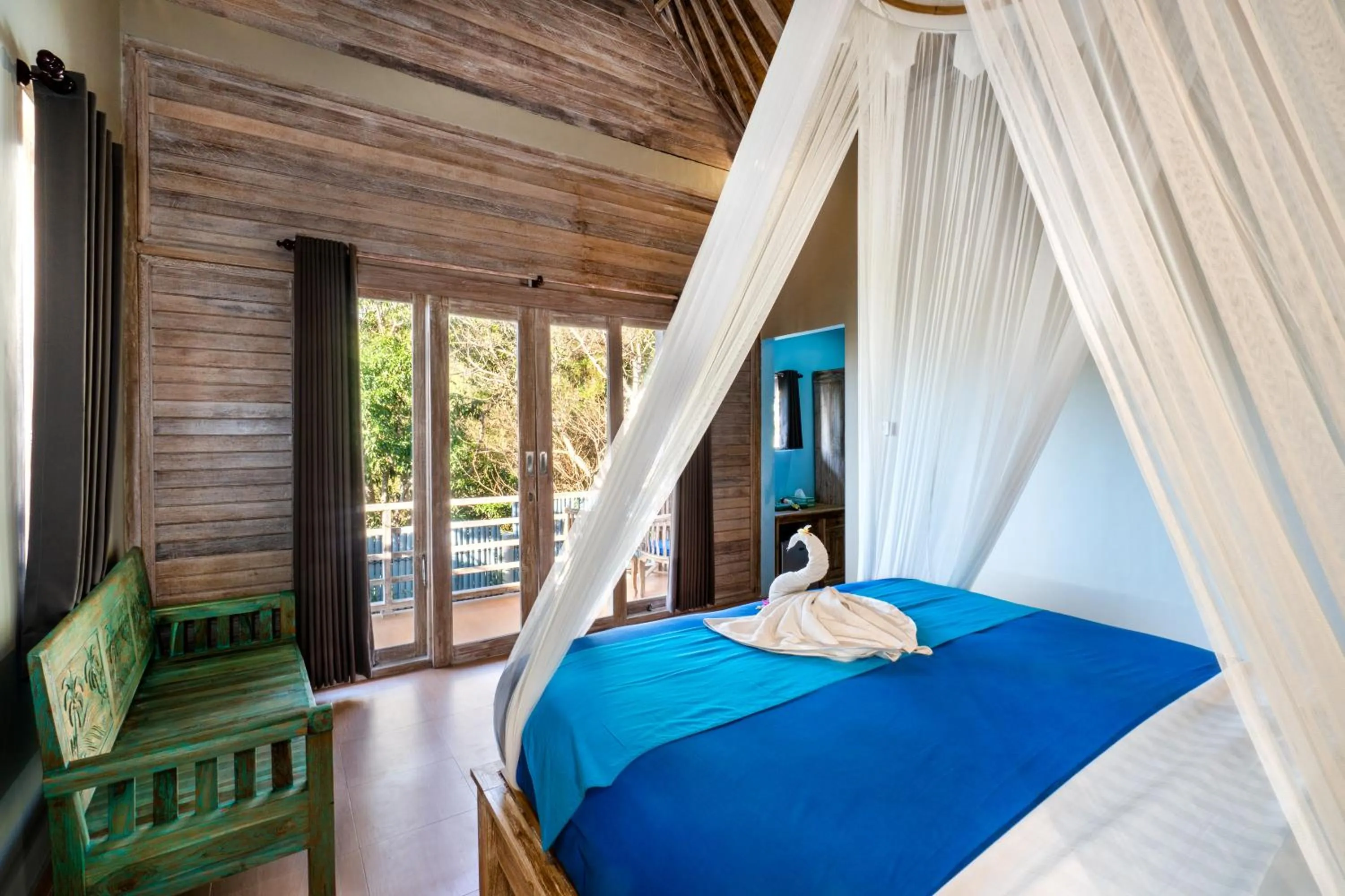 Bedroom, Bed in Song Lambung Beach Huts