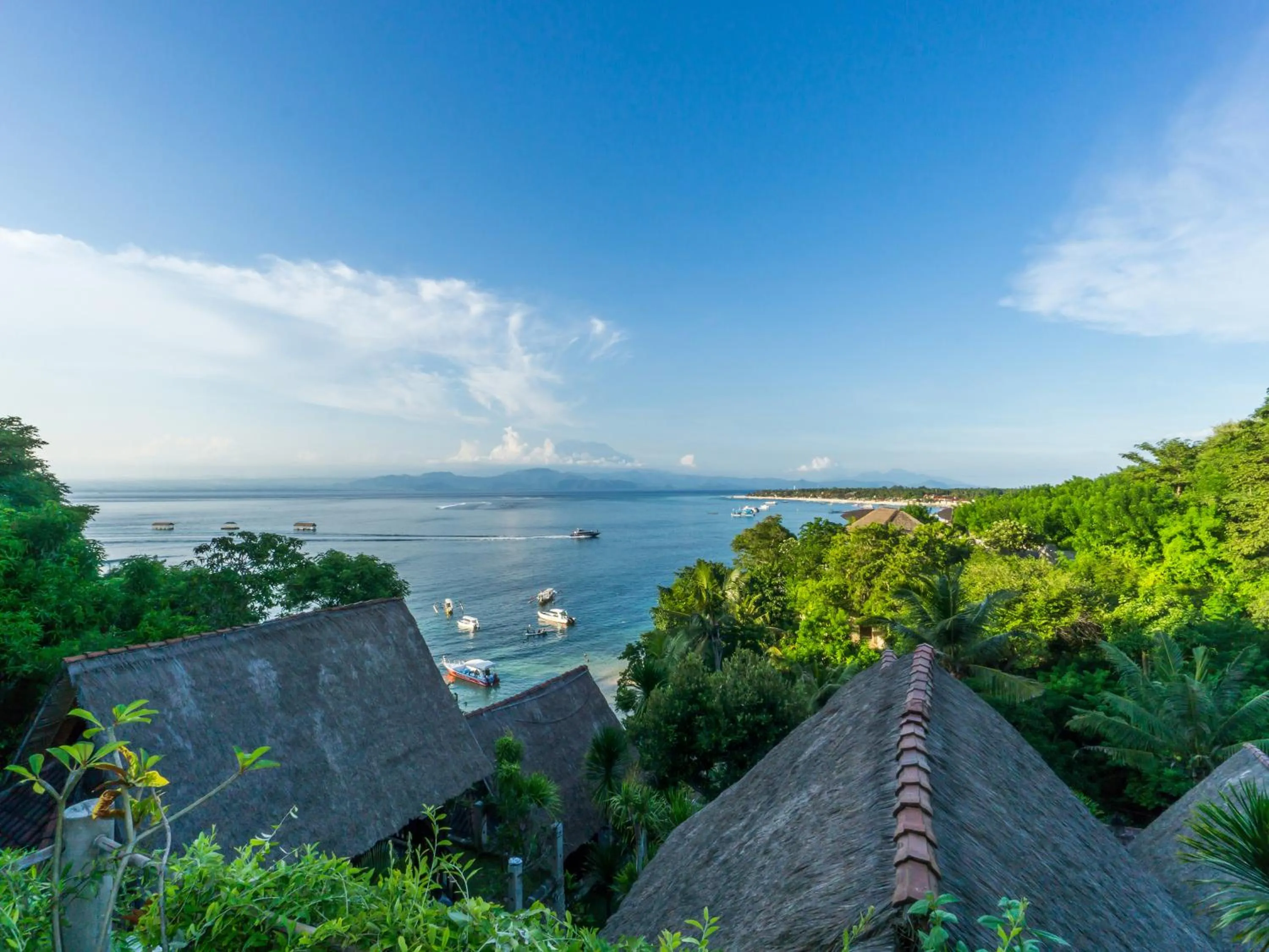 Sea view in Song Lambung Beach Huts