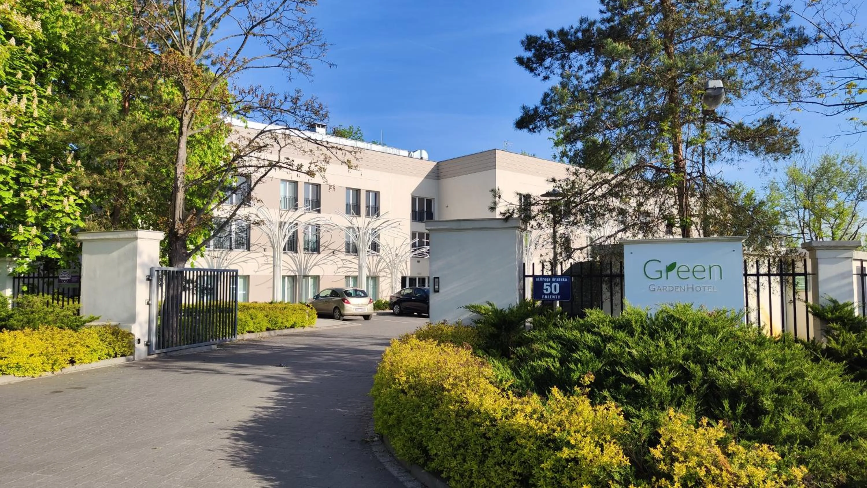 Property building in Green Garden Hotel