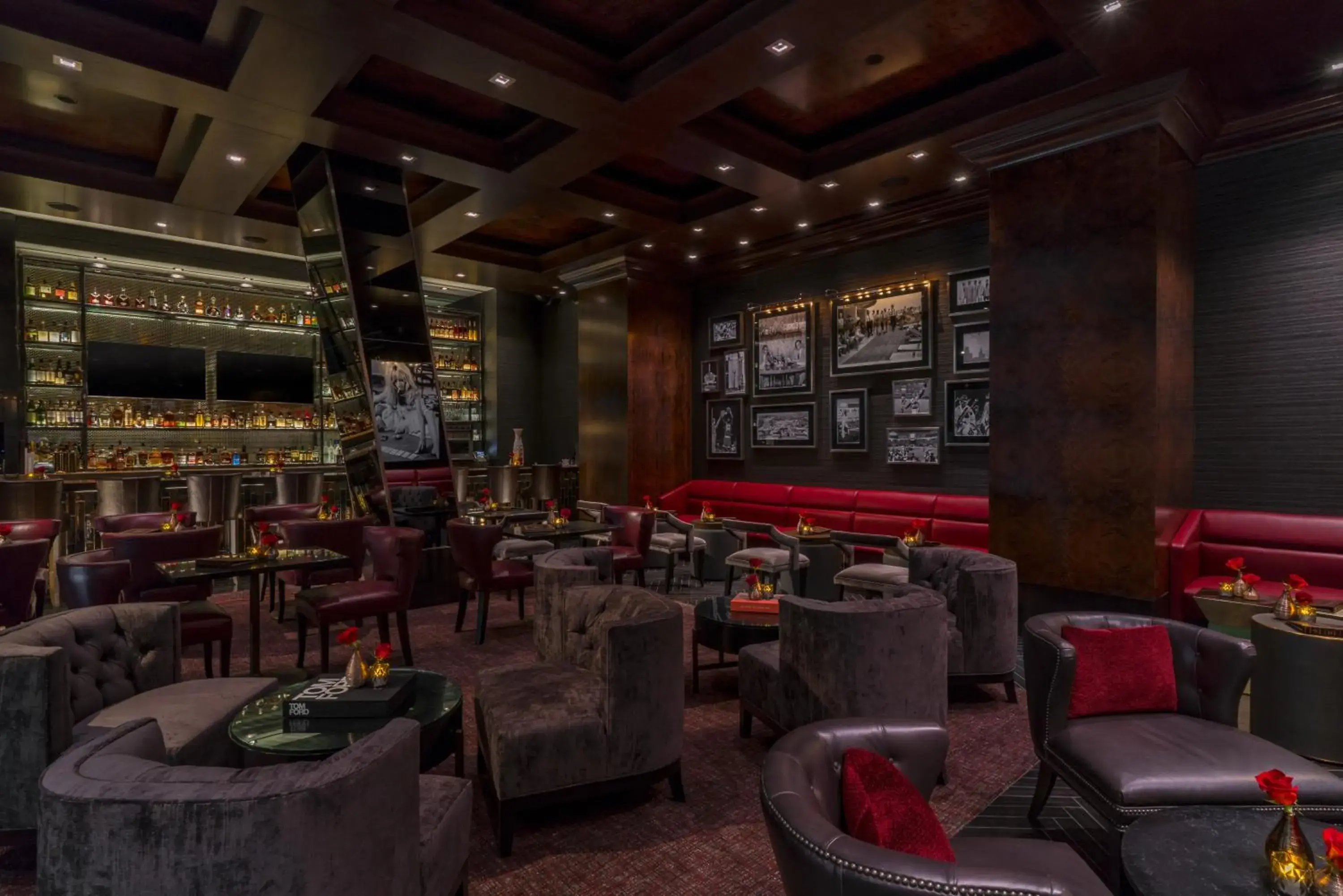 Lounge or bar in The Post Oak Hotel at Uptown Houston Lounge or bar in The Post Oak Hotel at Uptown Houston