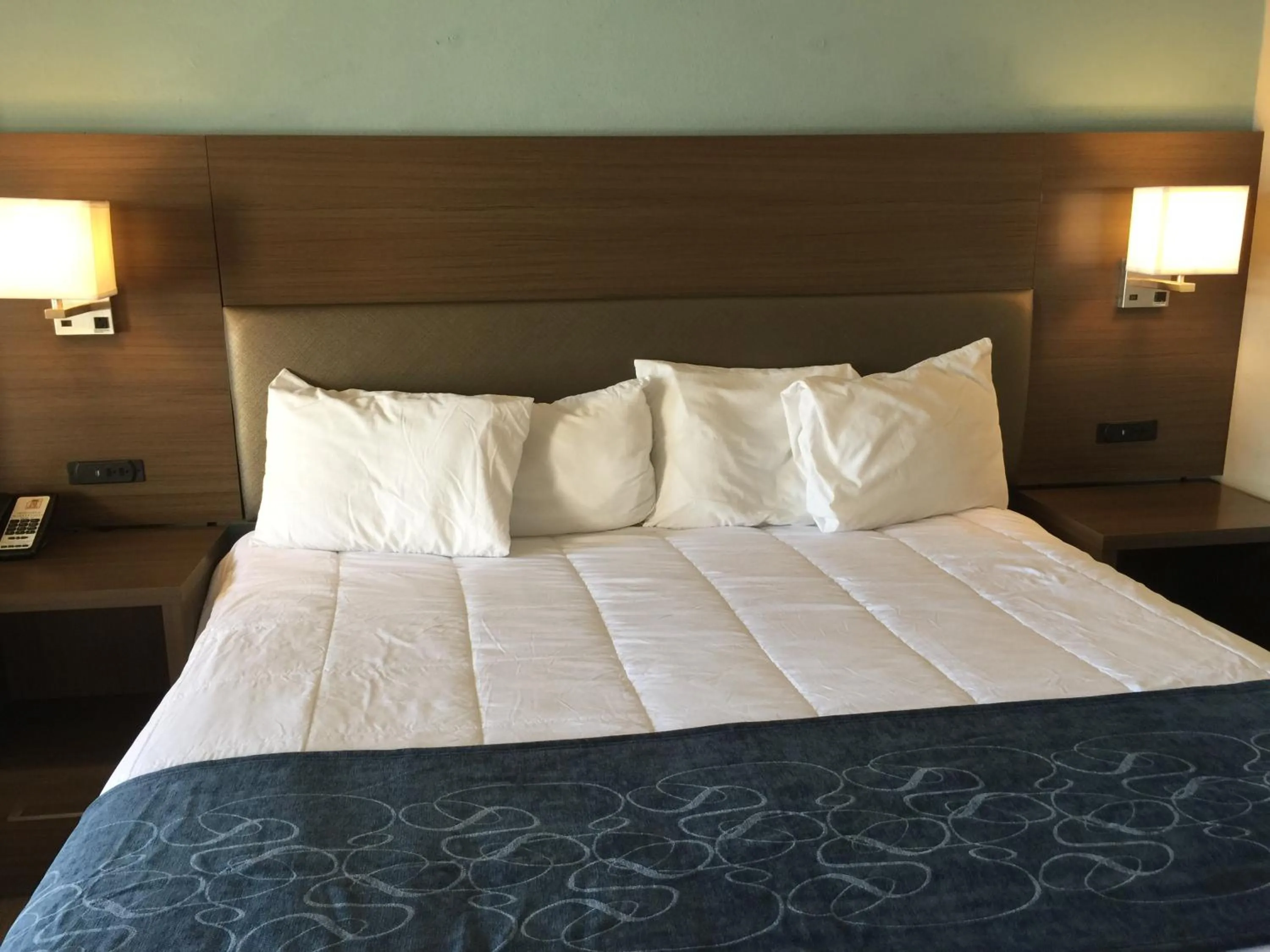 Bed in Inn of the Conchos