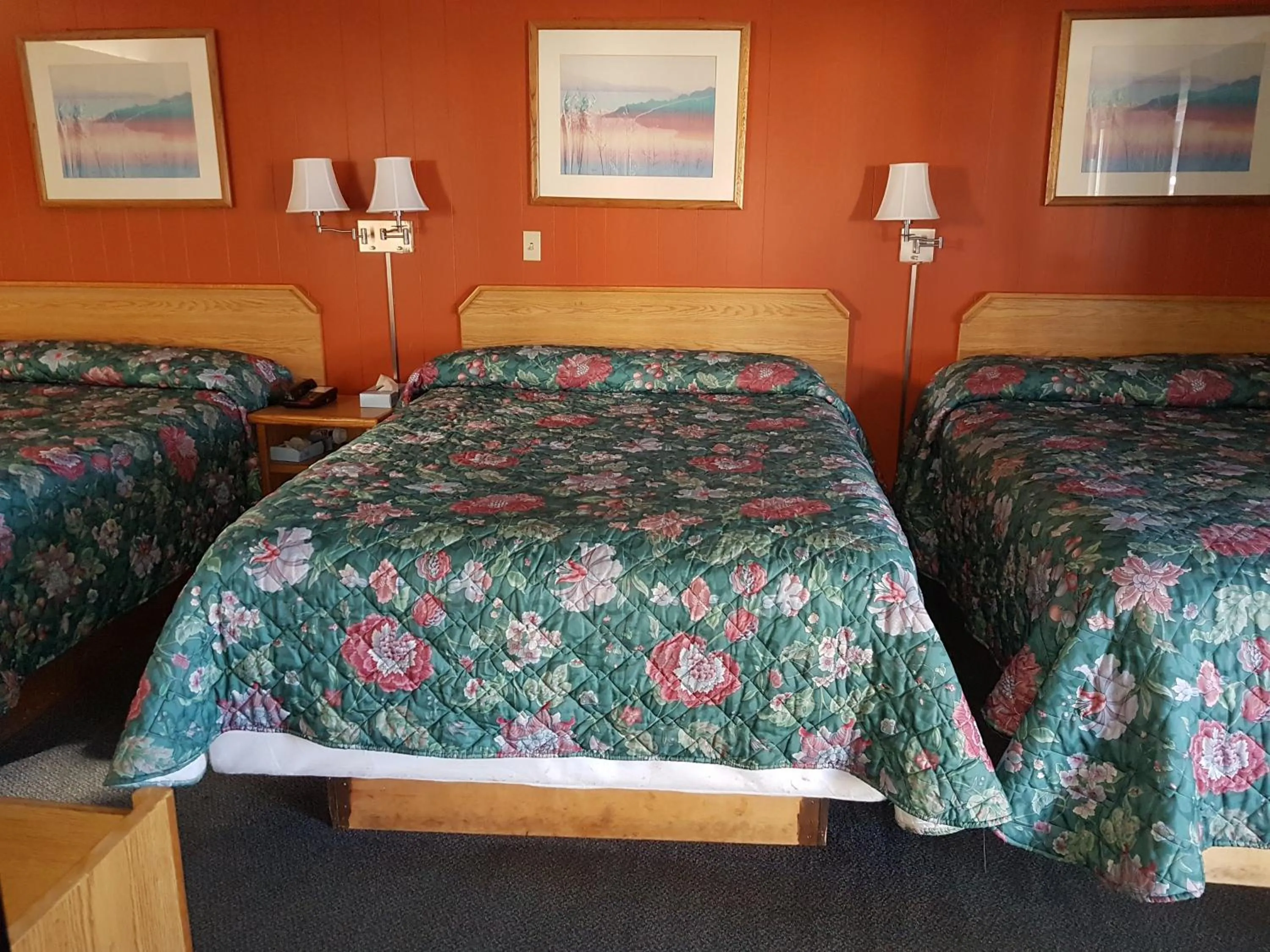 Bed in Townhouse Motel