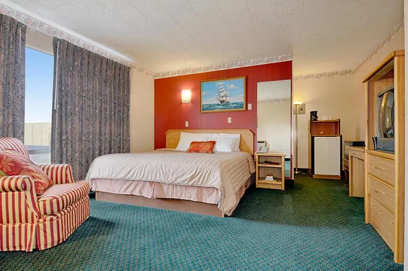 Bed in Townhouse Motel