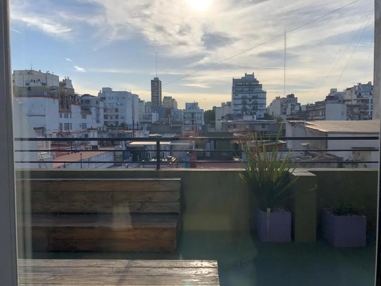 Balcony/Terrace in Circus Hostel
