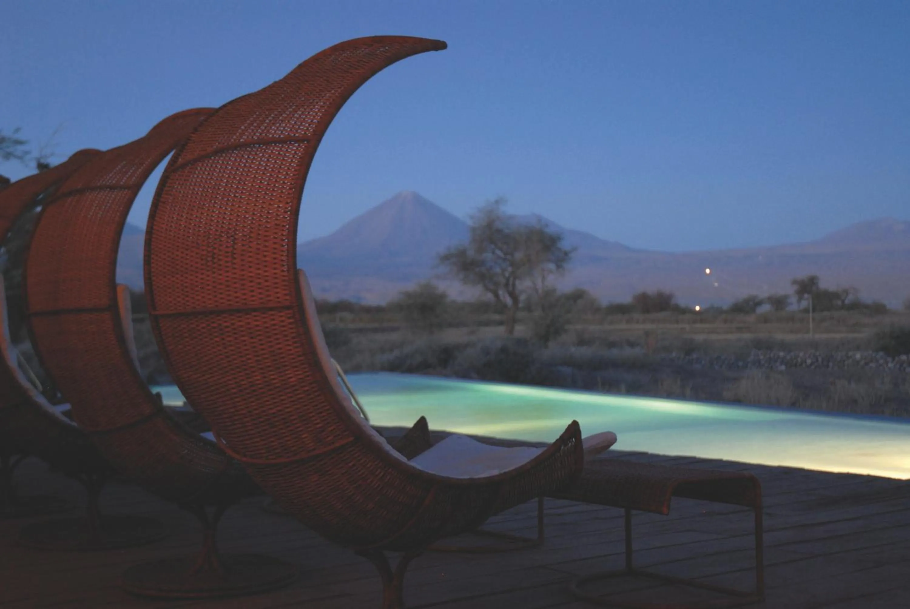 Swimming pool in Tierra Atacama