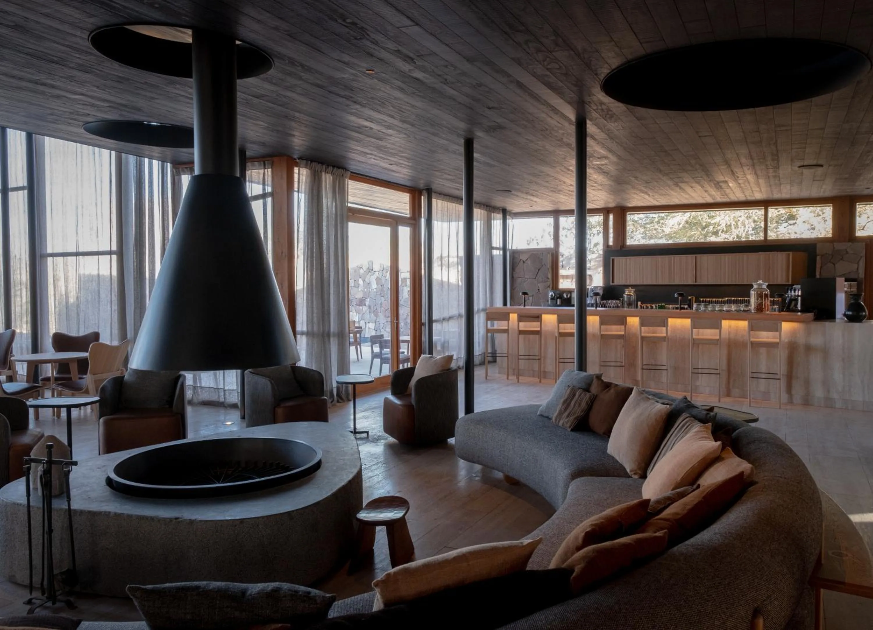 Living room in Tierra Atacama