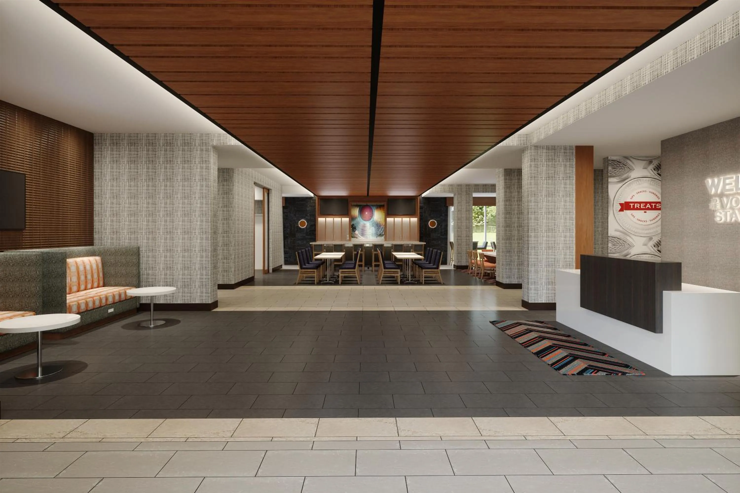 Lobby or reception in Hampton Inn by Hilton Nashville Airport Century Place