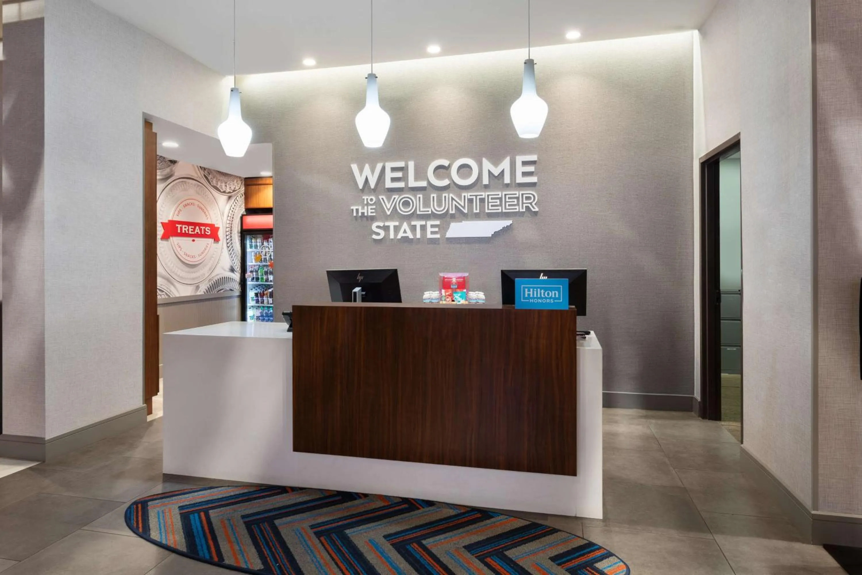 Lobby or reception in Hampton Inn by Hilton Nashville Airport Century Place