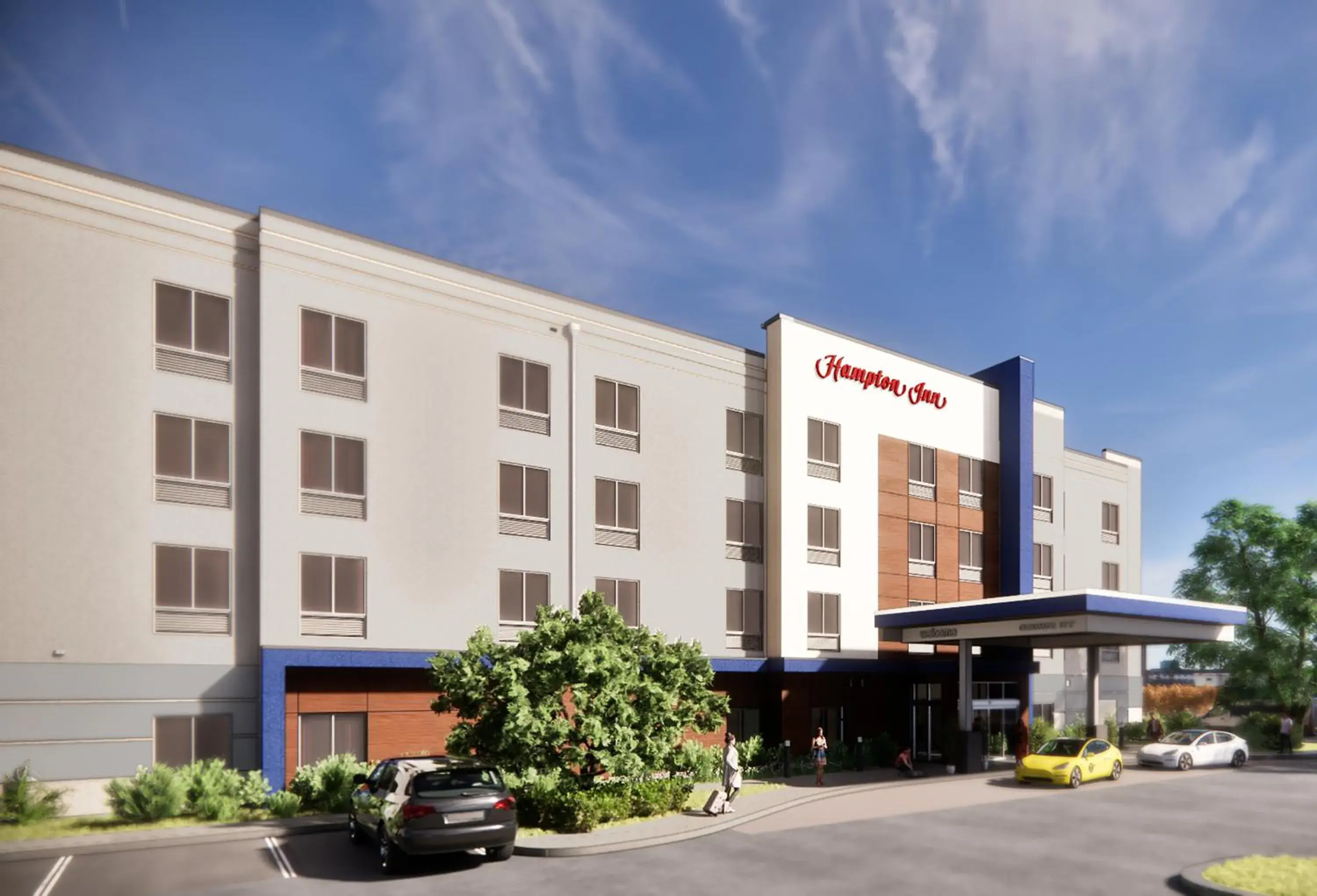 Property building in Hampton Inn by Hilton Nashville Airport Century Place Property building in Hampton Inn by Hilton Nashville Airport Century Place