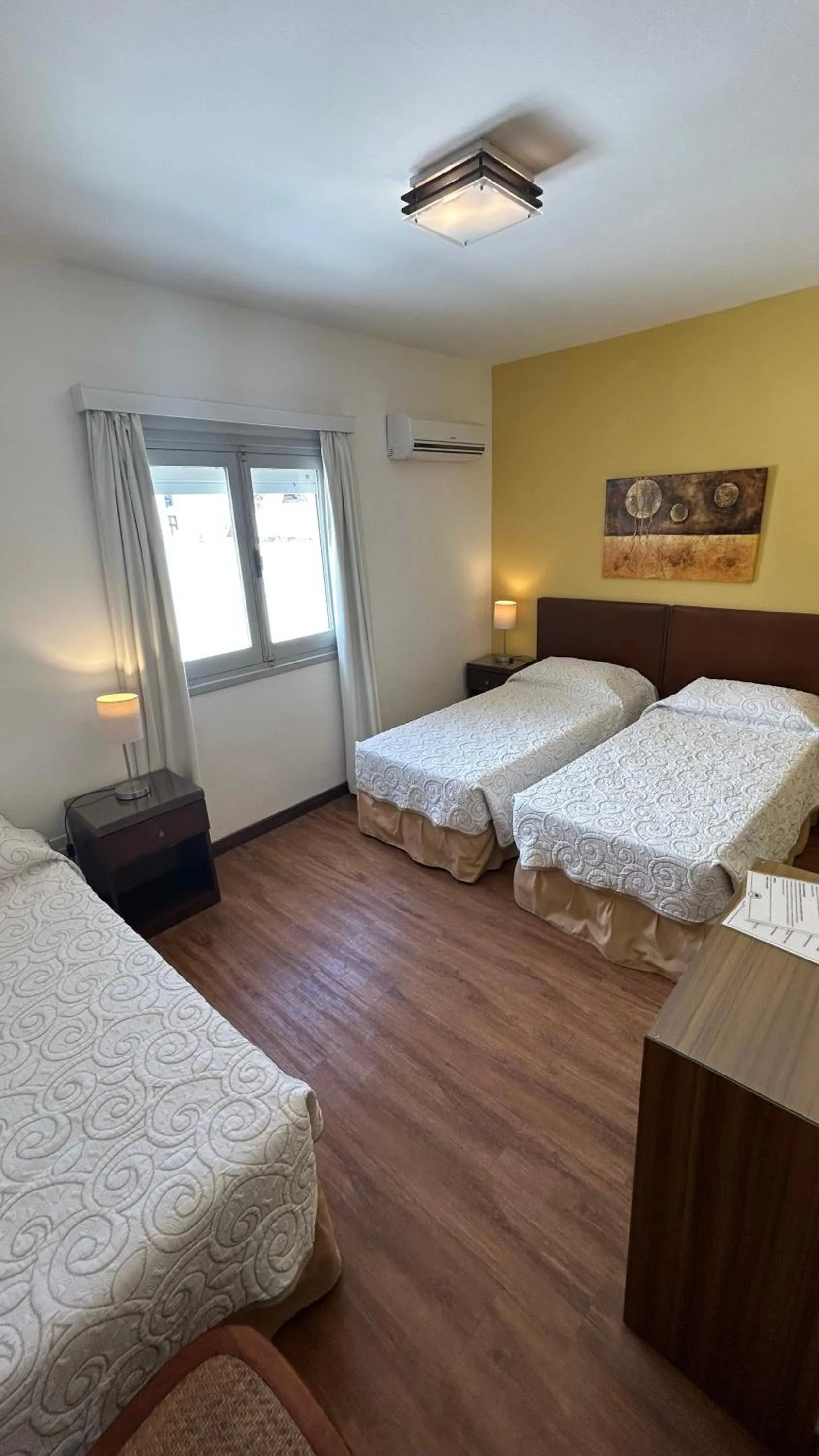 Bed in Hotel Tamariz