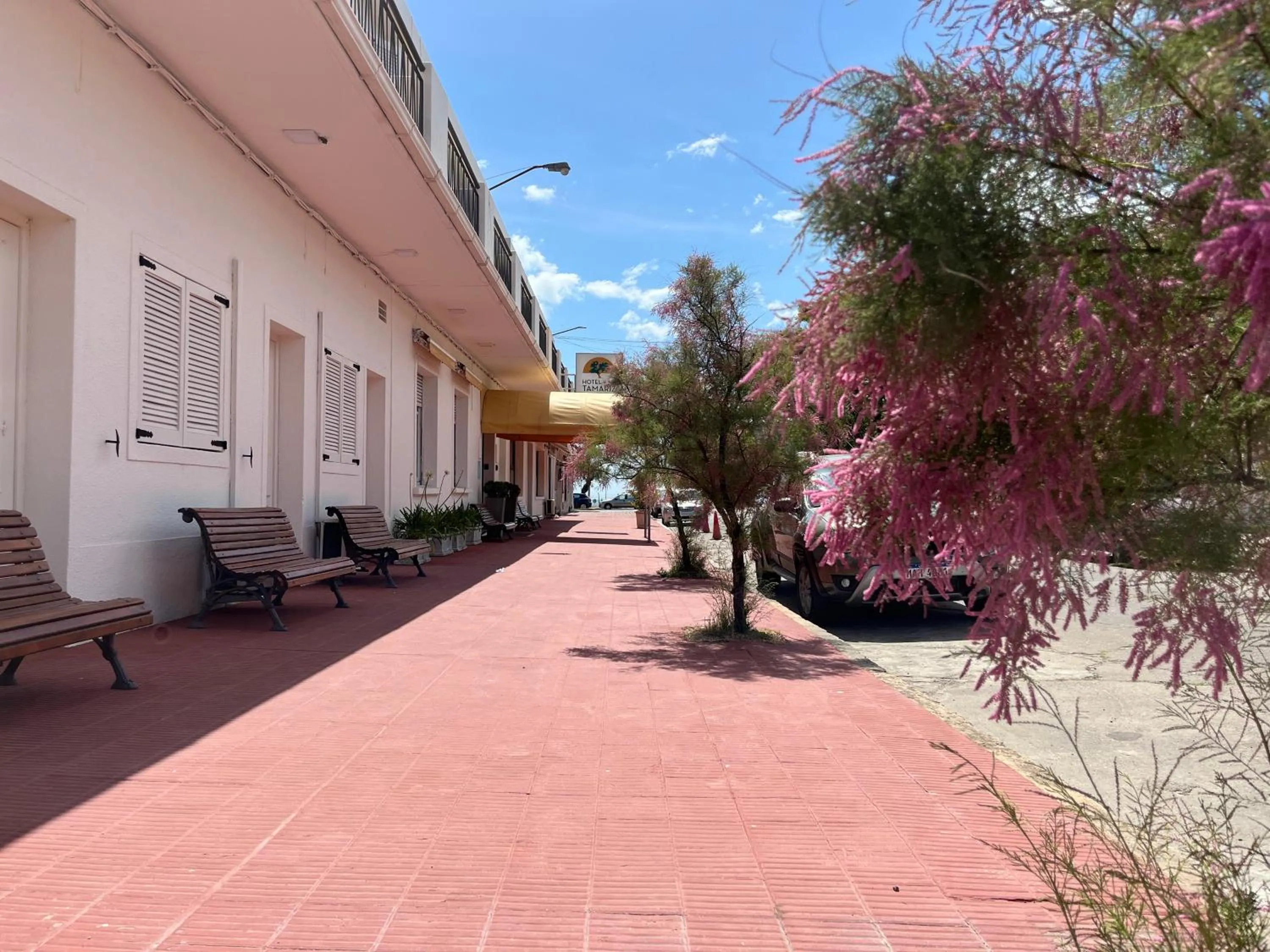 Facade/entrance in Hotel Tamariz