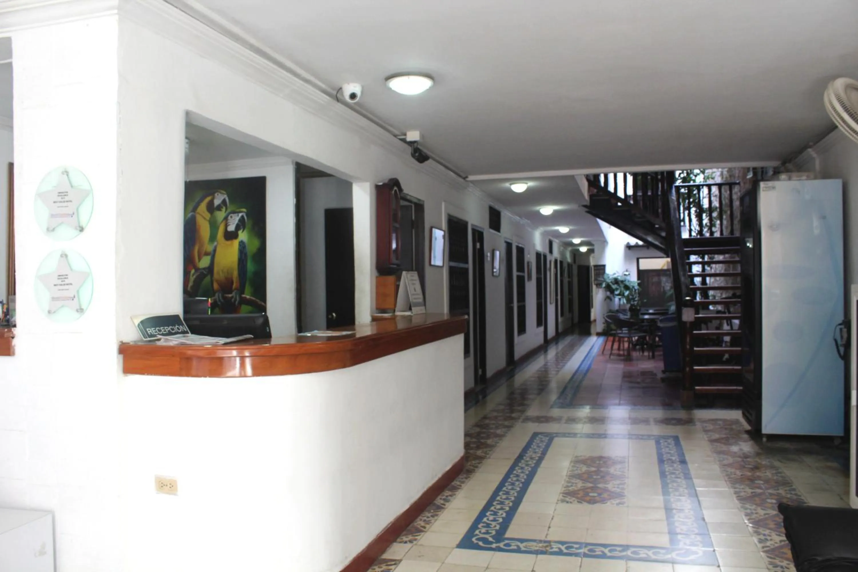 Lobby or reception in Hotel Villa Colonial By Akel Hotels