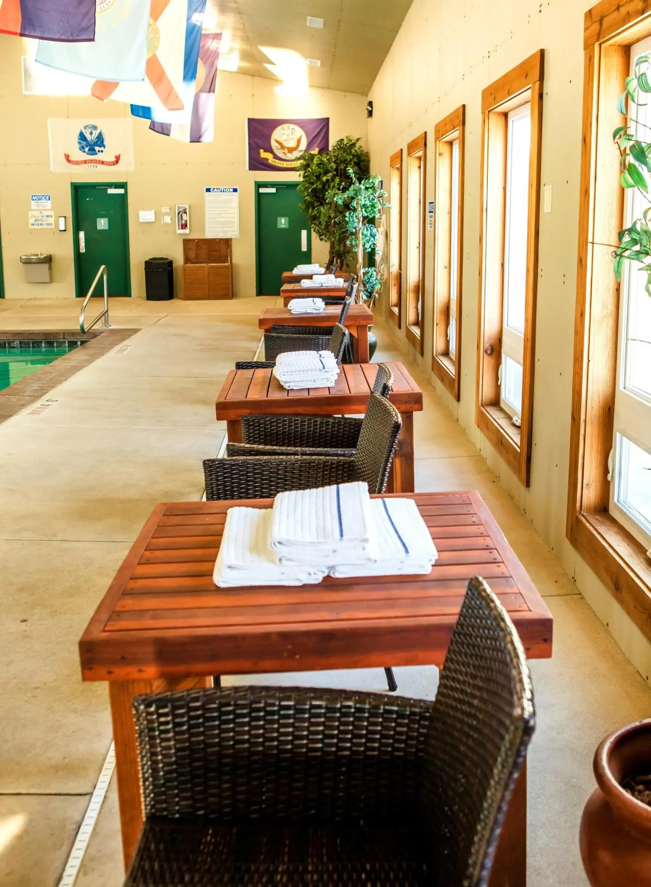 Swimming pool in Flying Saddle Resort and Steak House Swimming pool in Flying Saddle Resort and Steak House