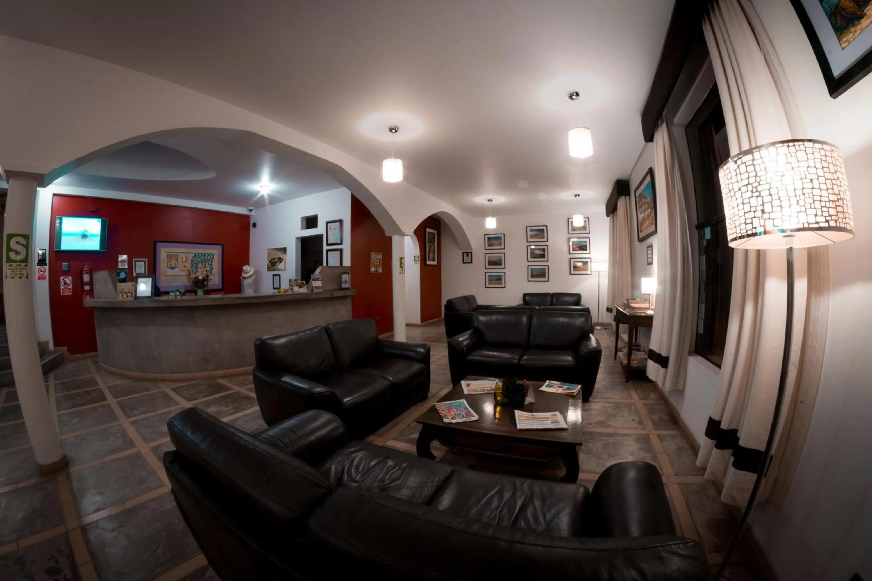 Living room in Hotel Villa Jazmin