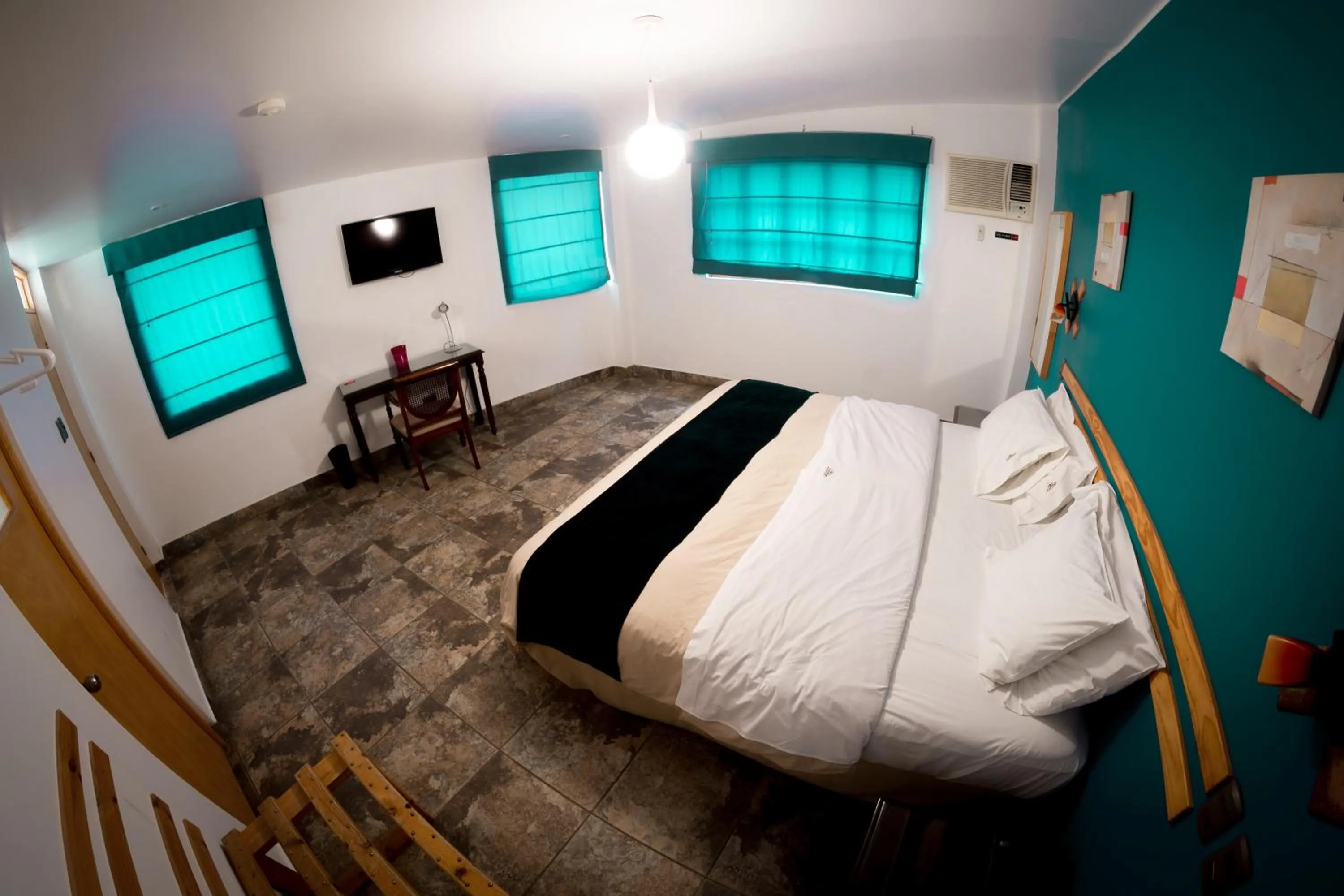 Bed in Hotel Villa Jazmin