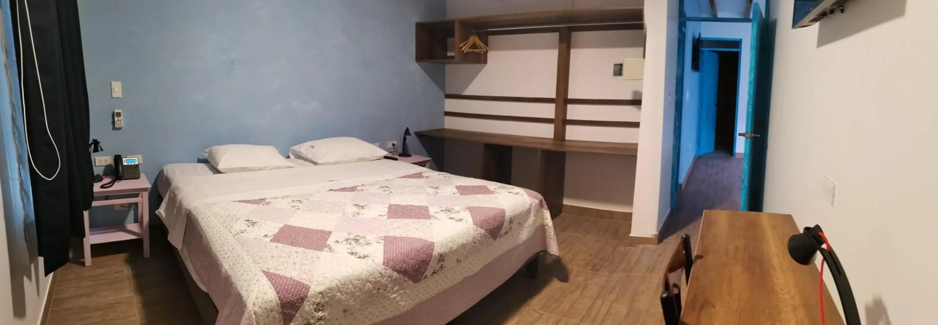 Bed in Hotel Villa Jazmin