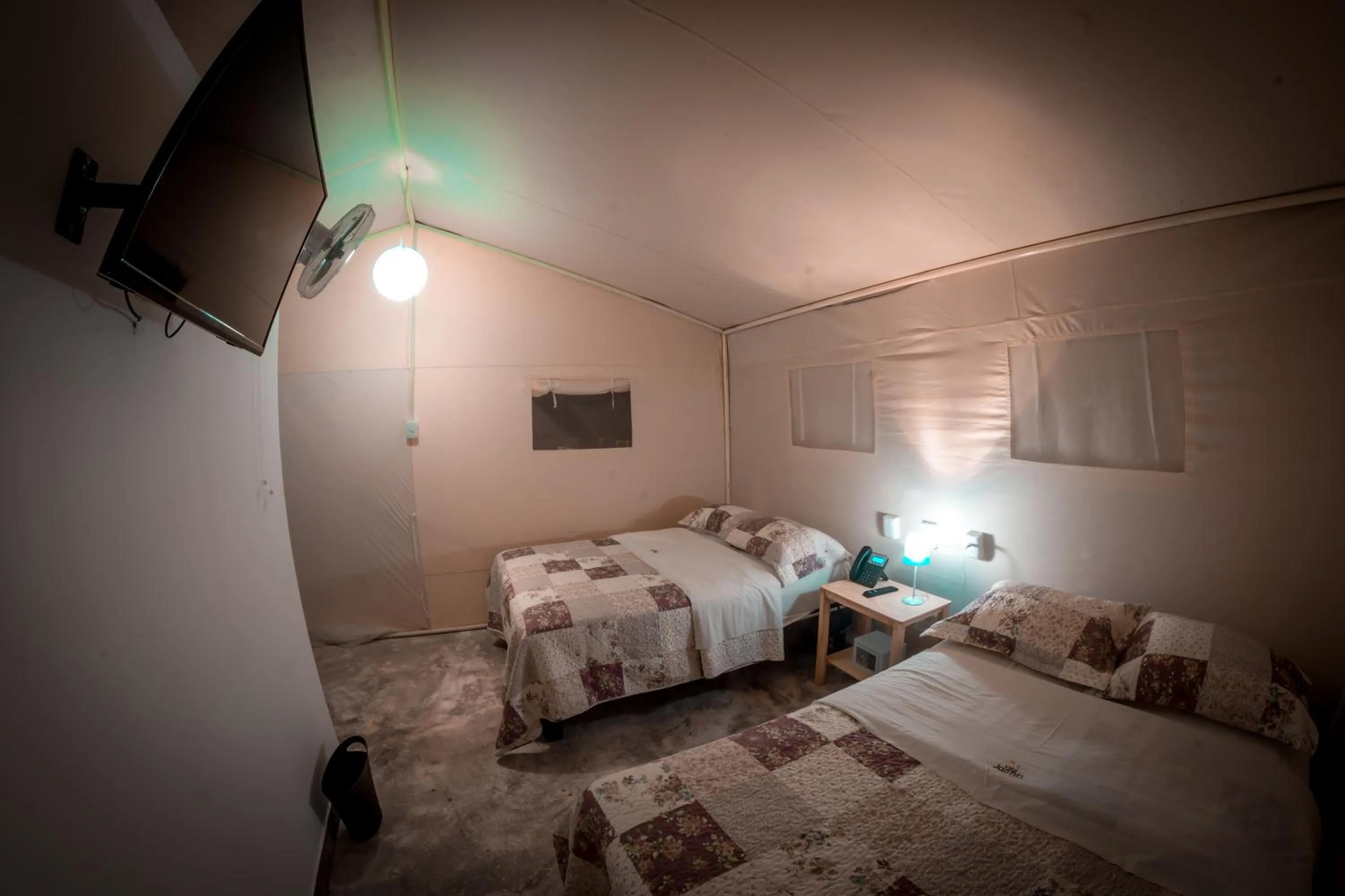 Bed in Hotel Villa Jazmin