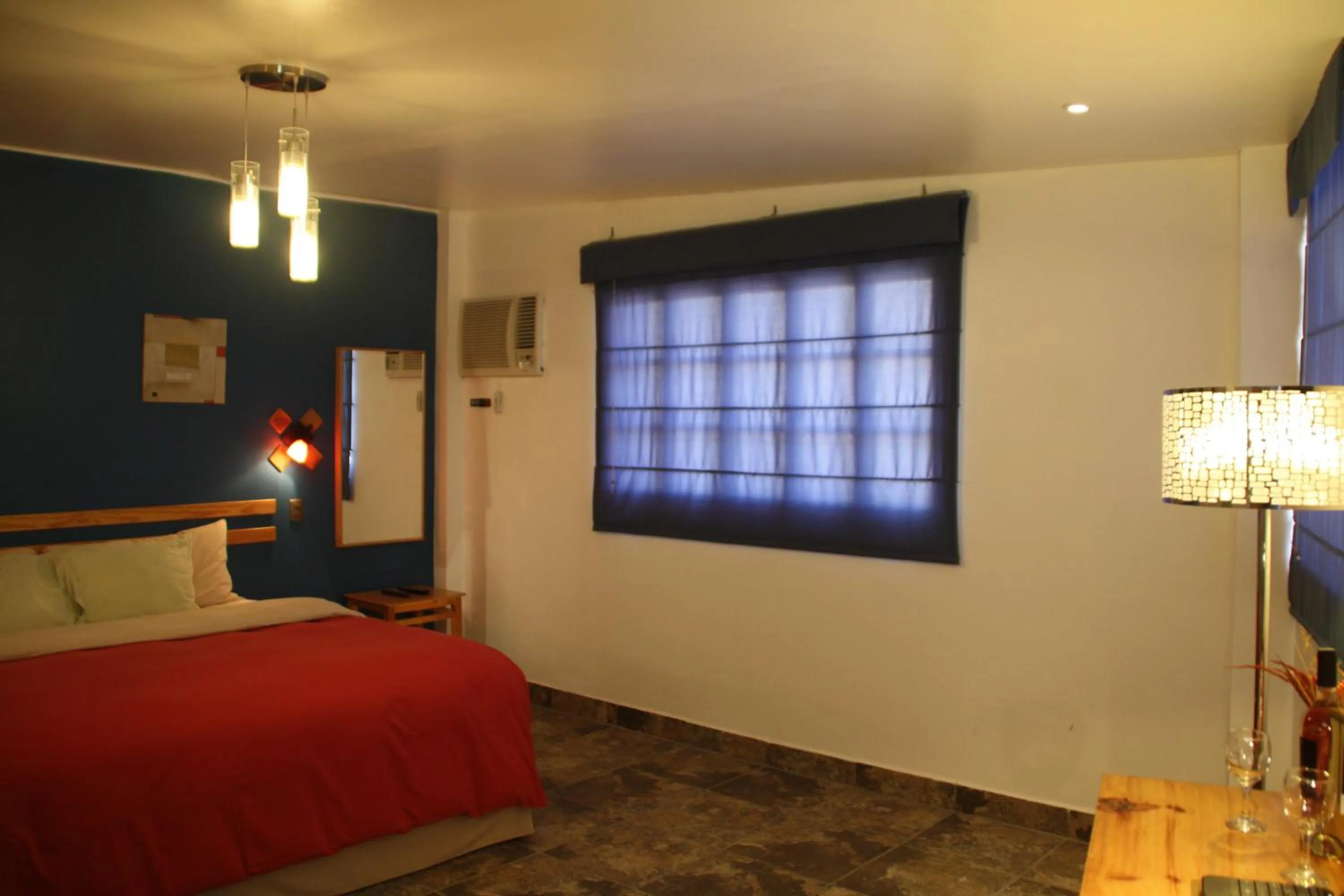 Bed in Hotel Villa Jazmin