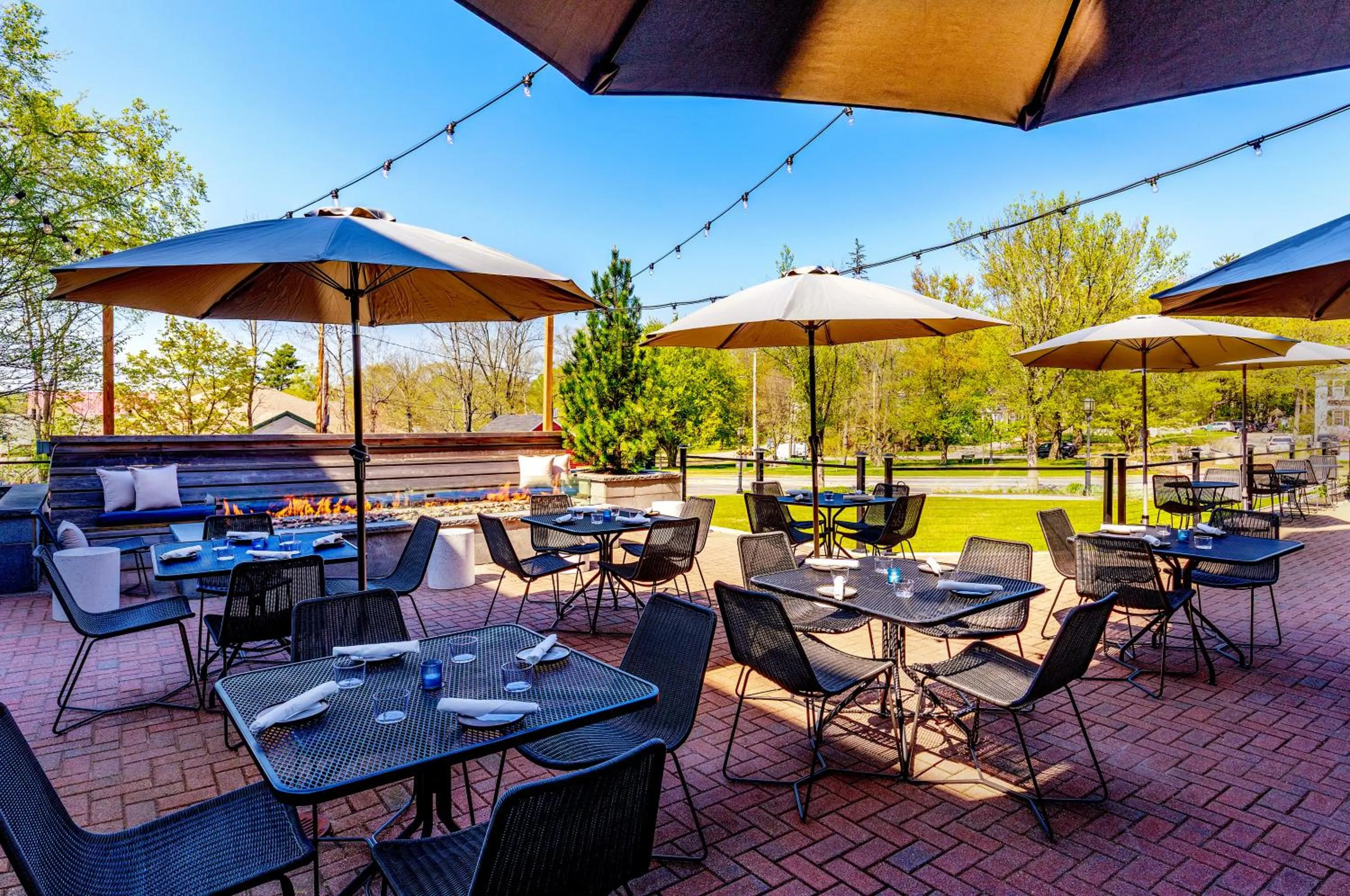 Patio in The Brunswick Hotel