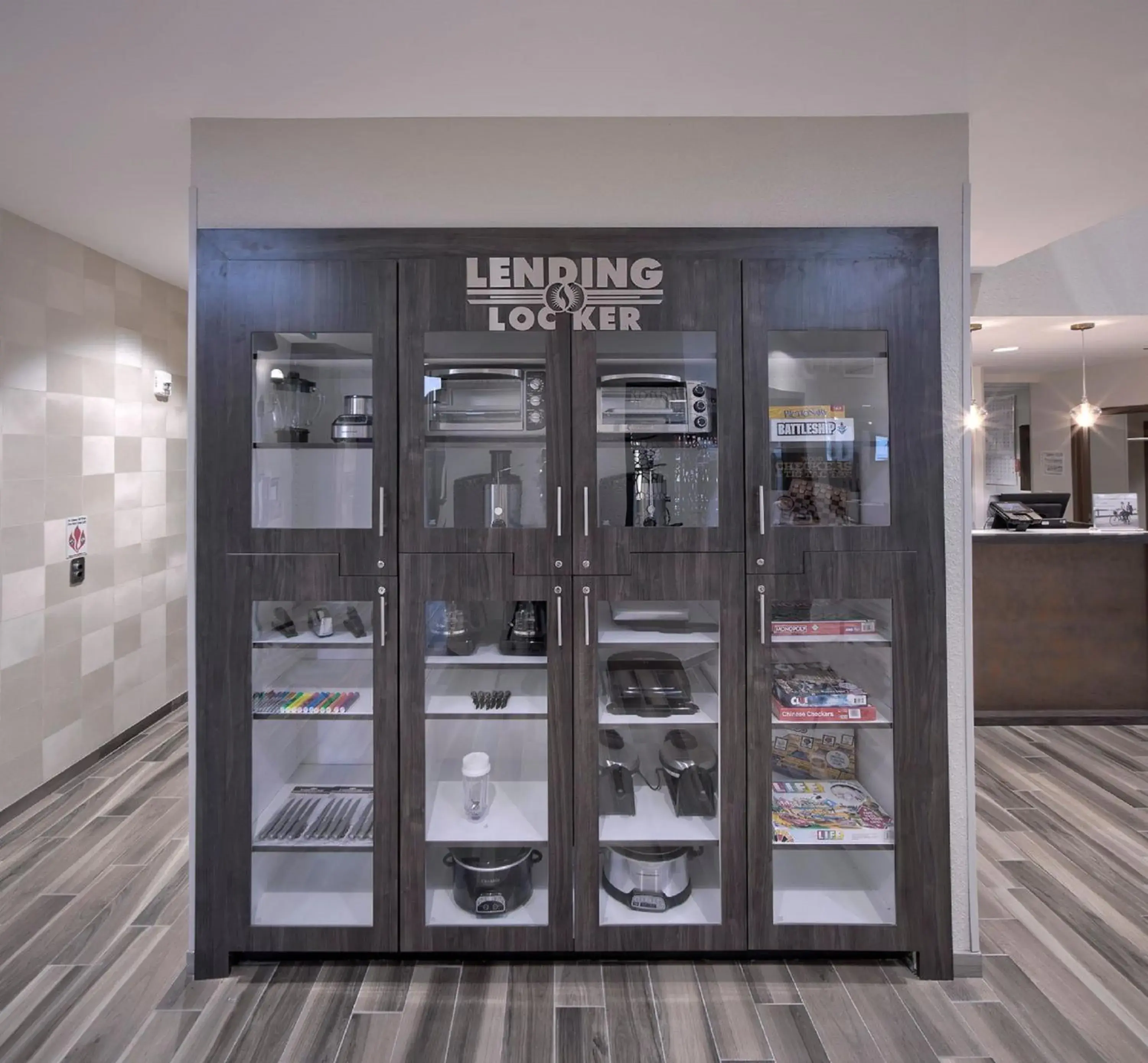 Lobby or reception in Candlewood Suites Baltimore - Inner Harbor by IHG Lobby or reception in Candlewood Suites Baltimore - Inner Harbor by IHG