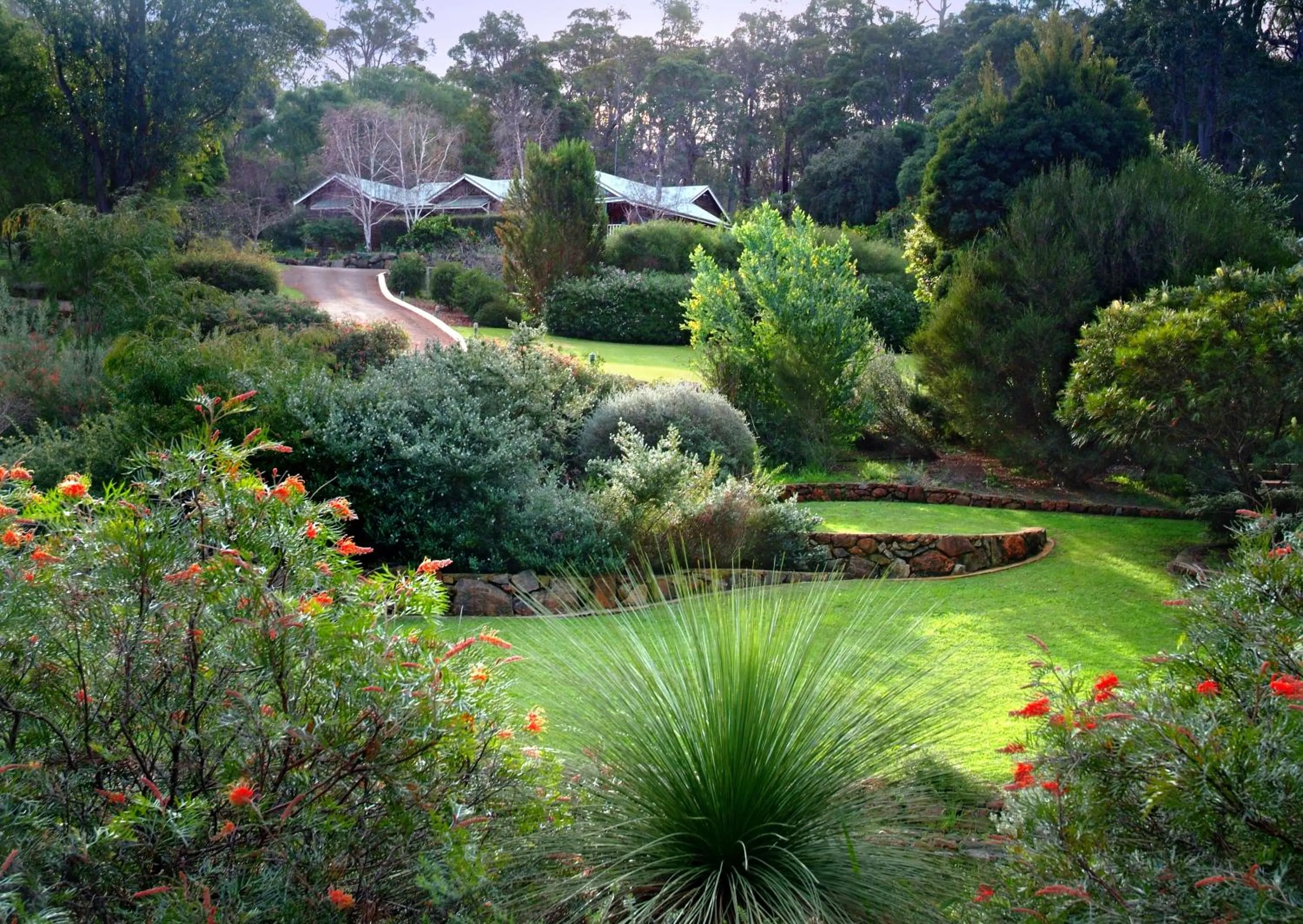 Garden in Riverglen Chalets