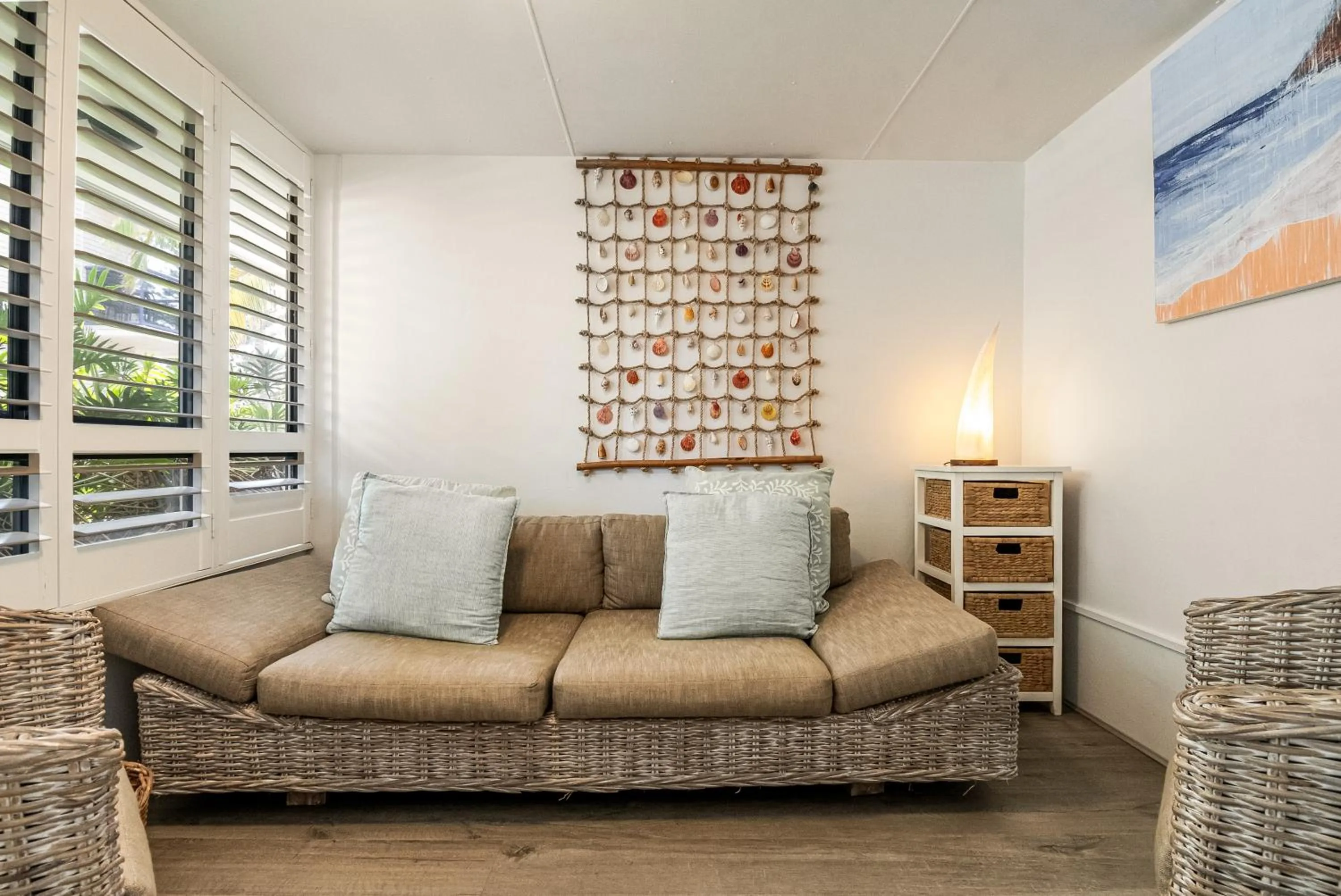 Living room in Julians Apartments