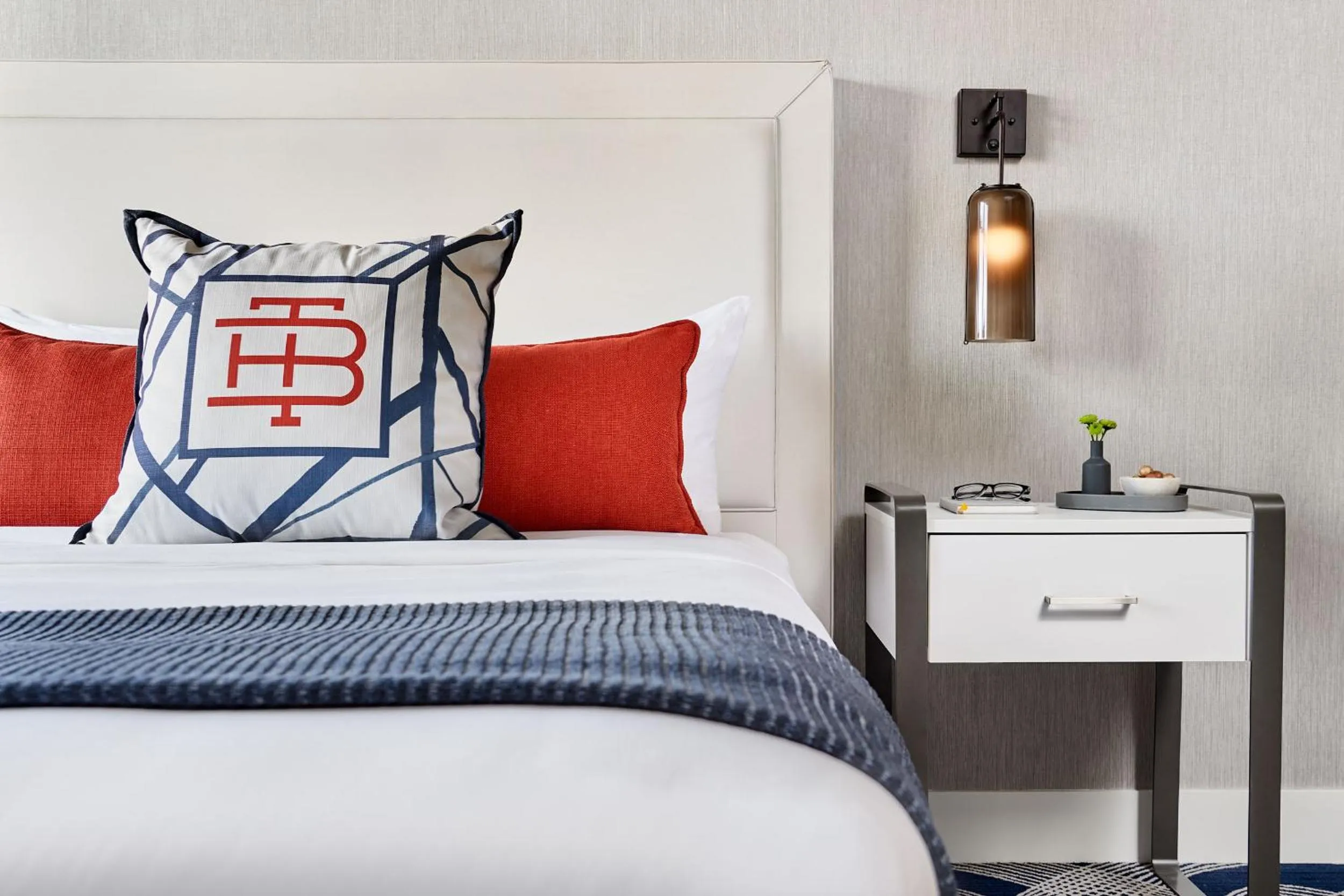 Bed in The Bristol Hotel