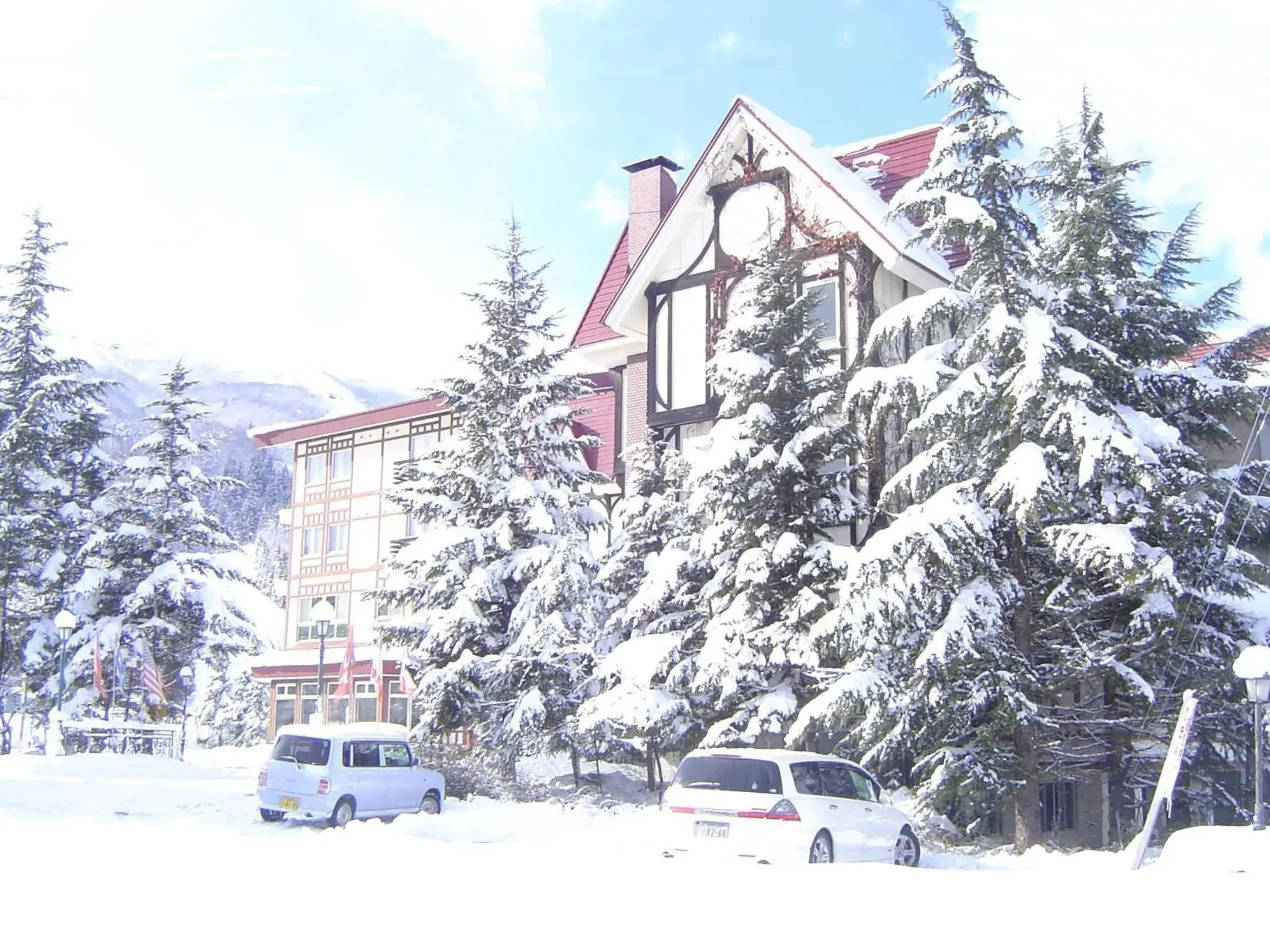 Property building, Winter in Rosenheim Hakuba