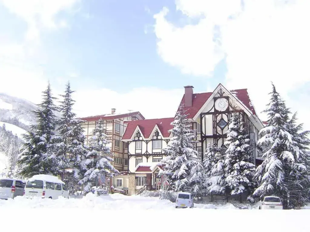 Property building, Winter in Rosenheim Hakuba