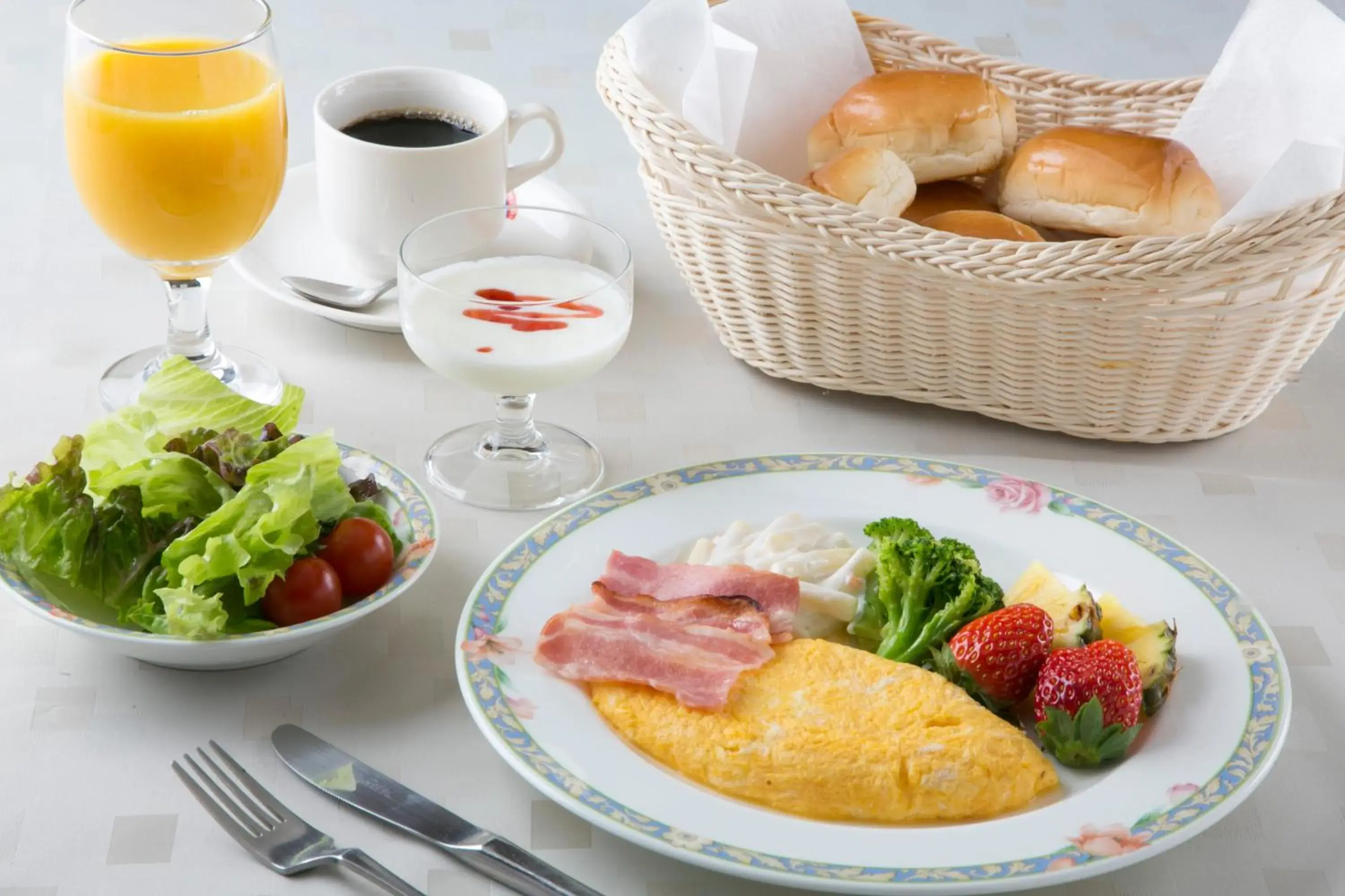 American breakfast, Breakfast in Rosenheim Hakuba