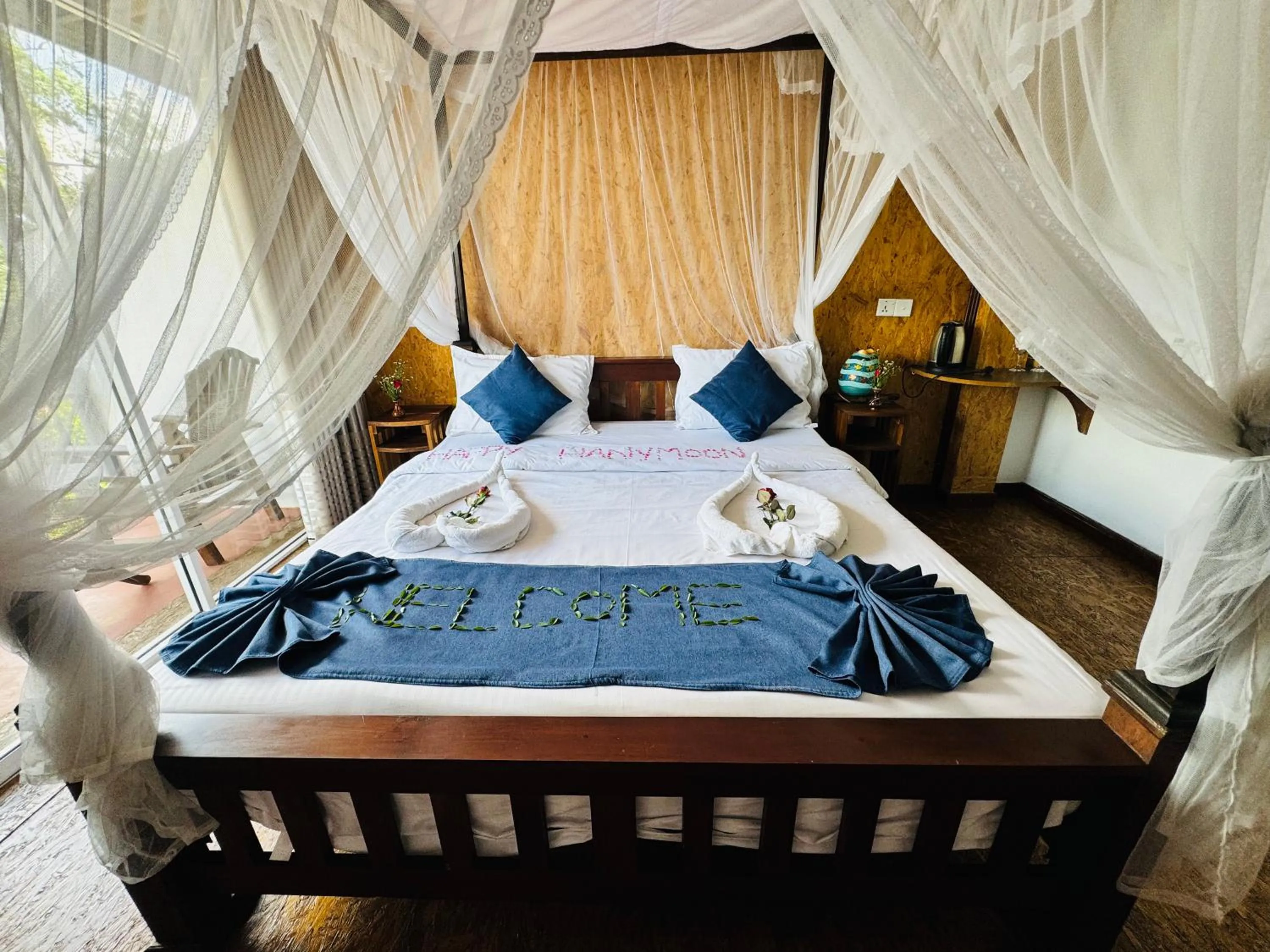 Bed in Ella Nature Life Guest & Resturant