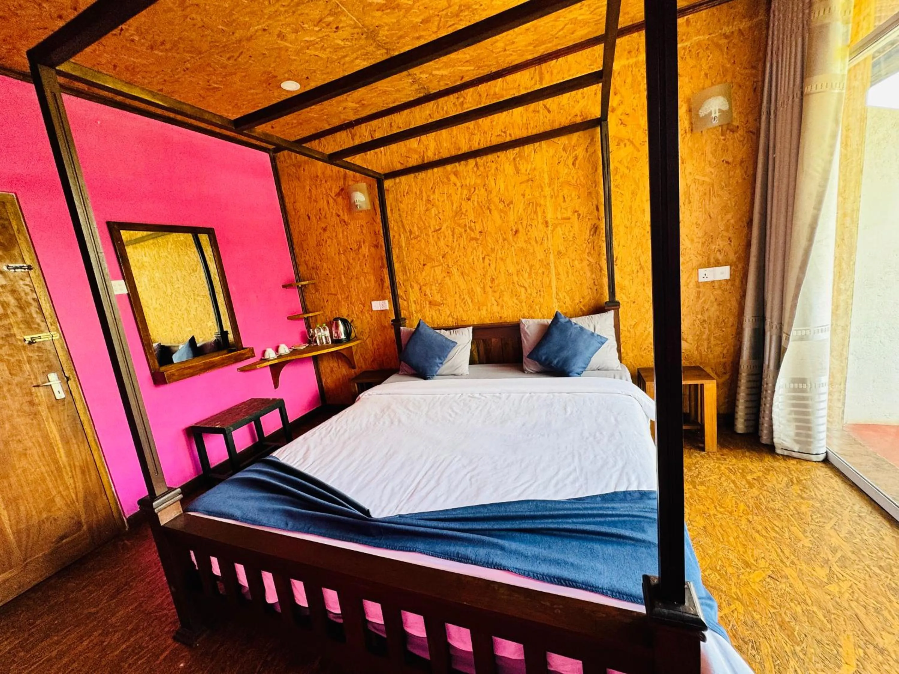 Bed in Ella Nature Life Guest & Resturant