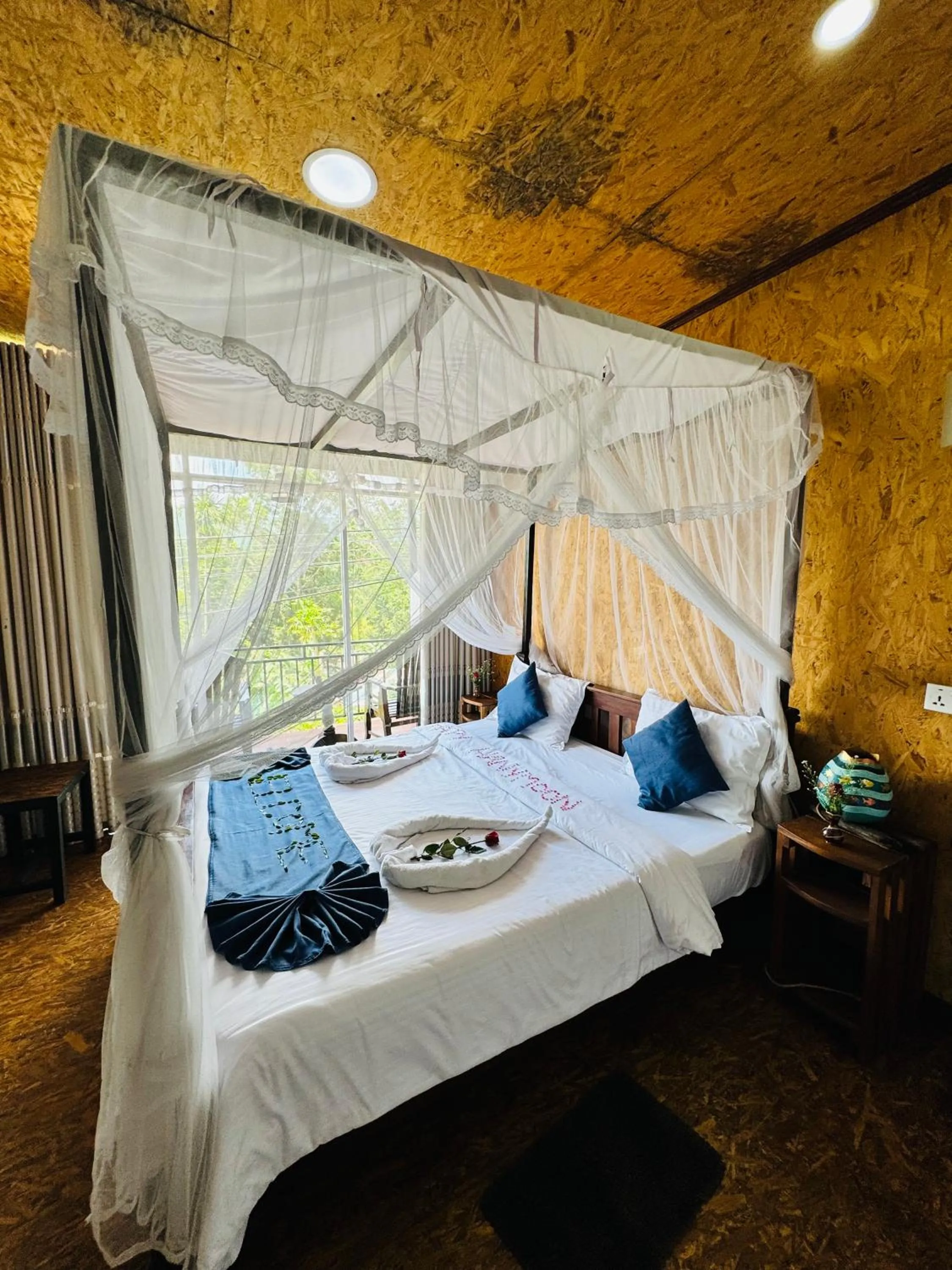 Bed in Ella Nature Life Guest & Resturant