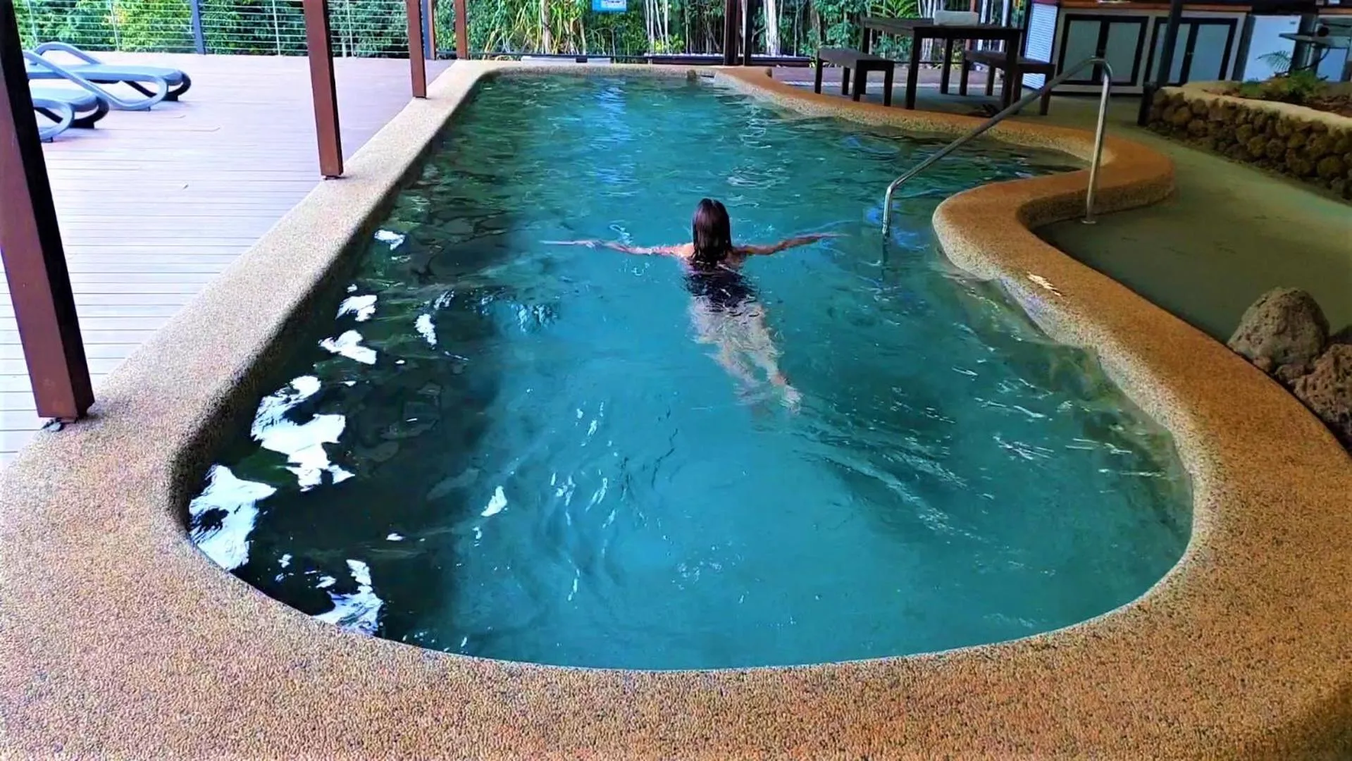 Swimming pool in Chambers Wildlife Rainforest Lodges