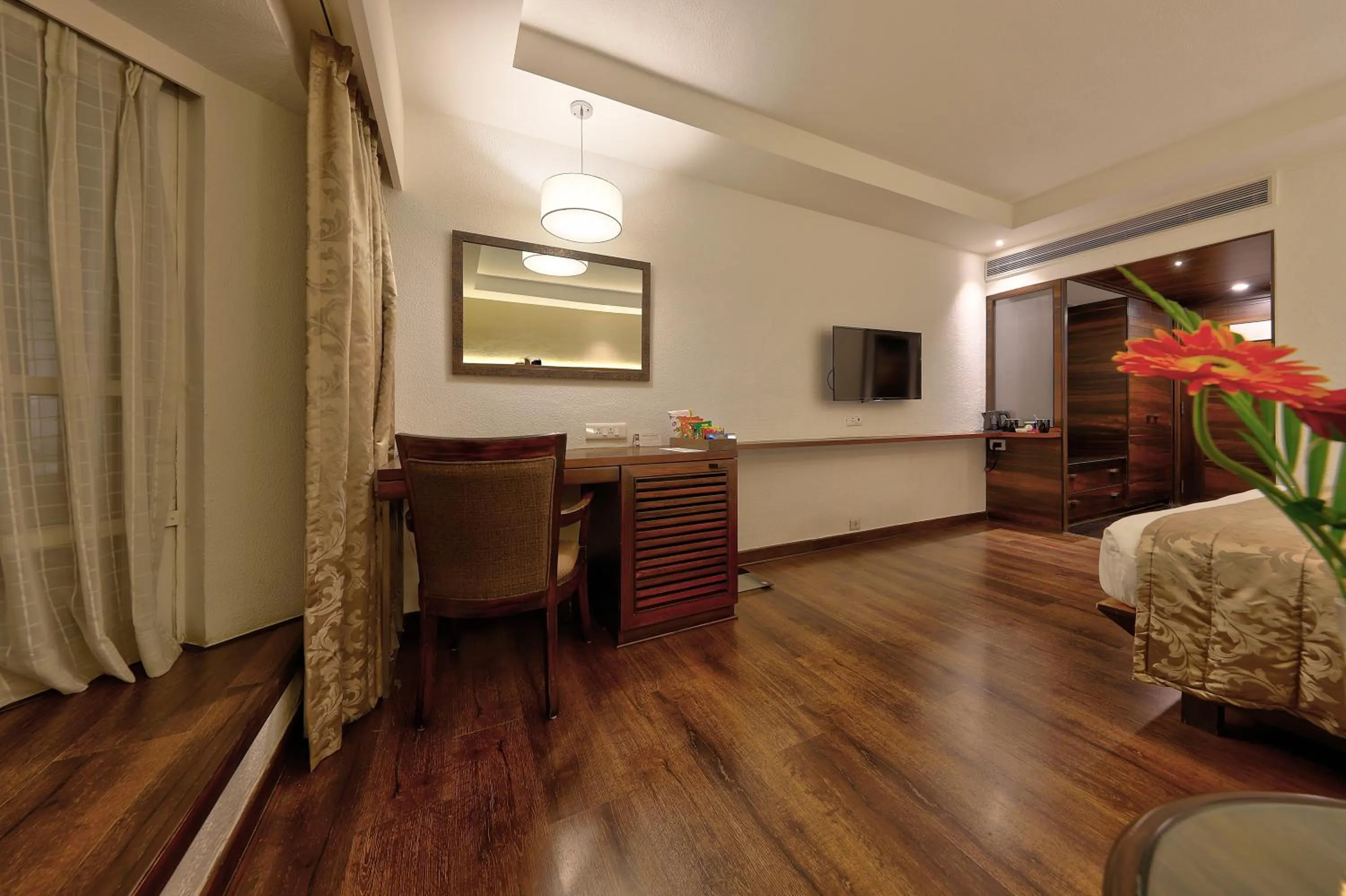 Seating area in The Central Park