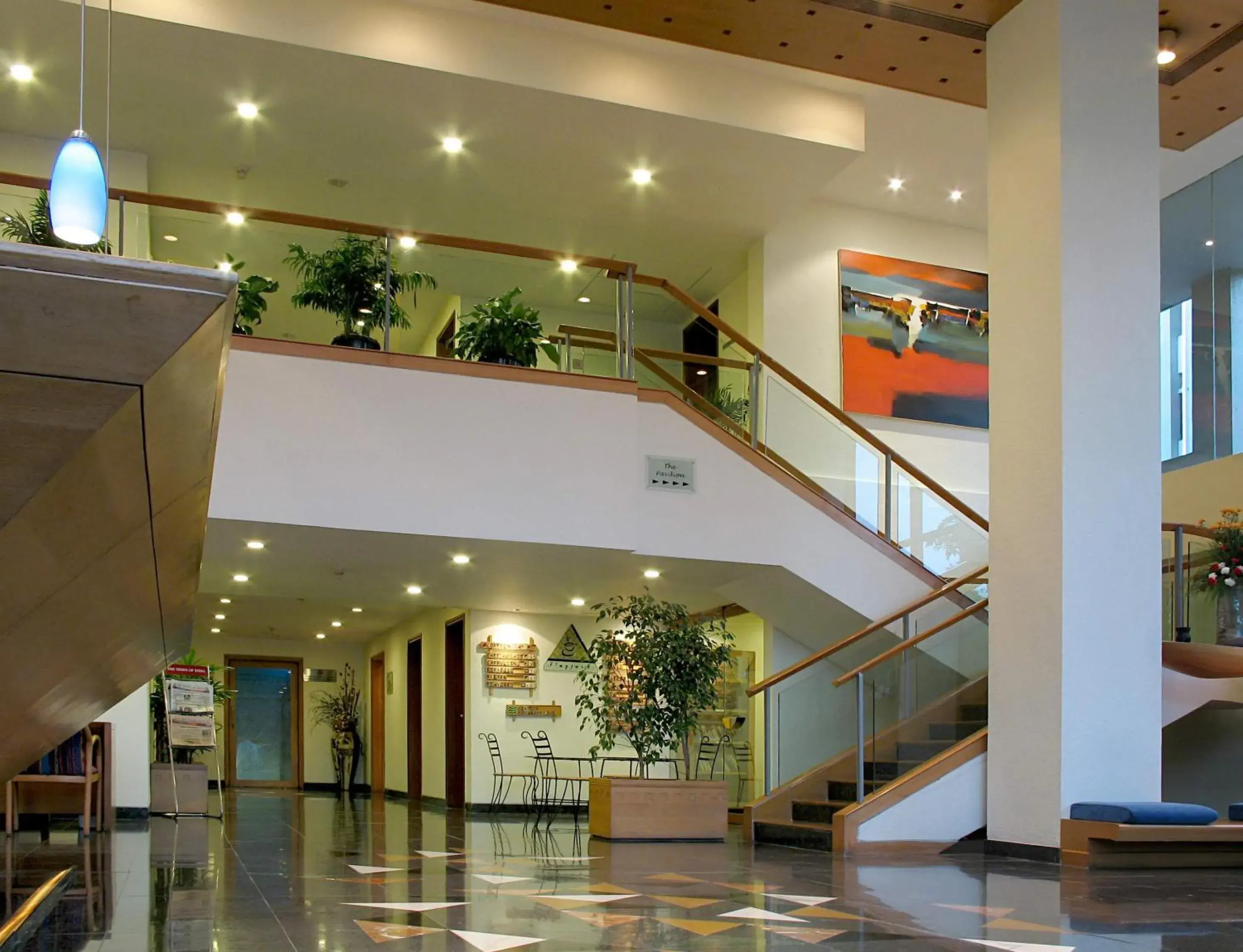 Lobby or reception in The Central Park Lobby or reception in The Central Park