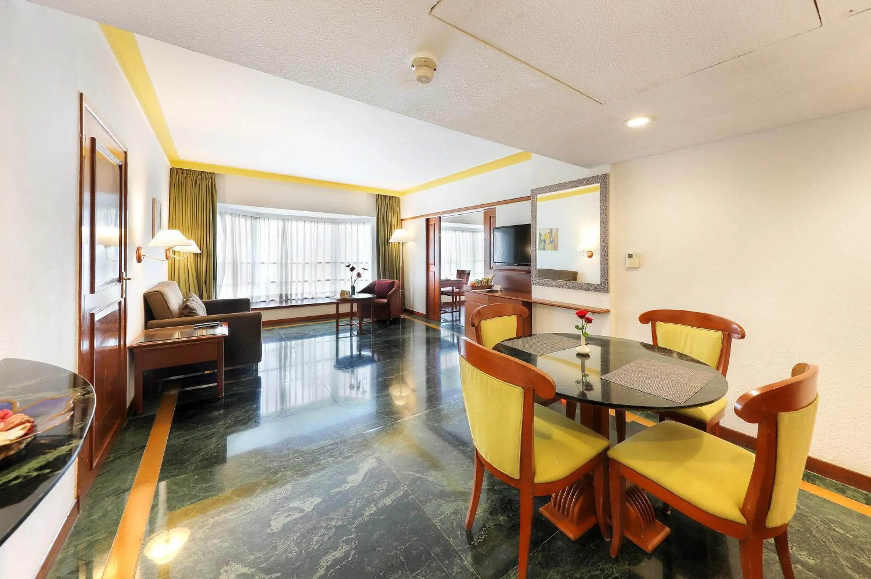 Living room in The Central Park Living room in The Central Park