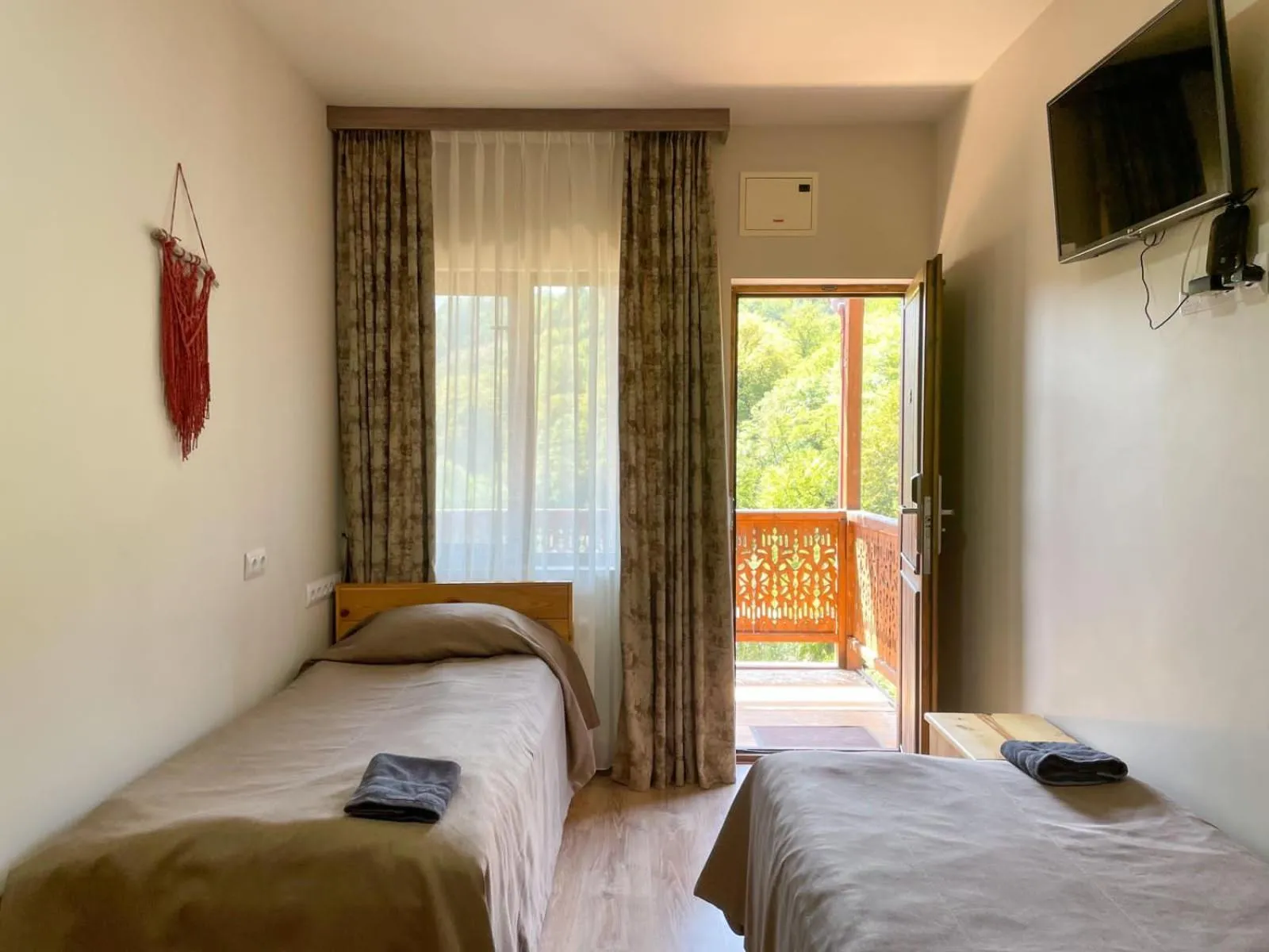 Budget Twin Room in Ecokayan Dilijan Resort Hotel