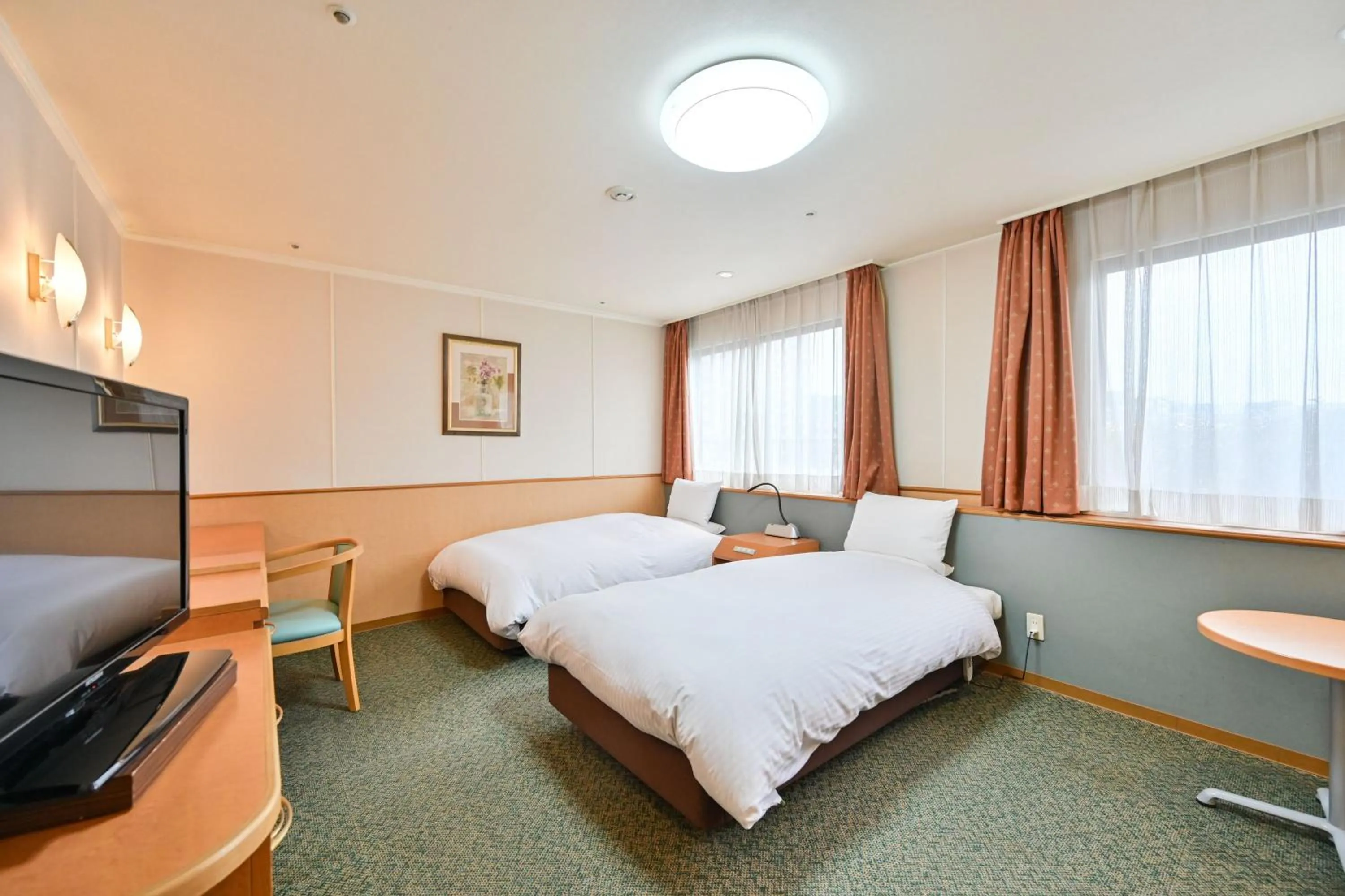 TV and multimedia, Bed in Central Hotel Sasebo