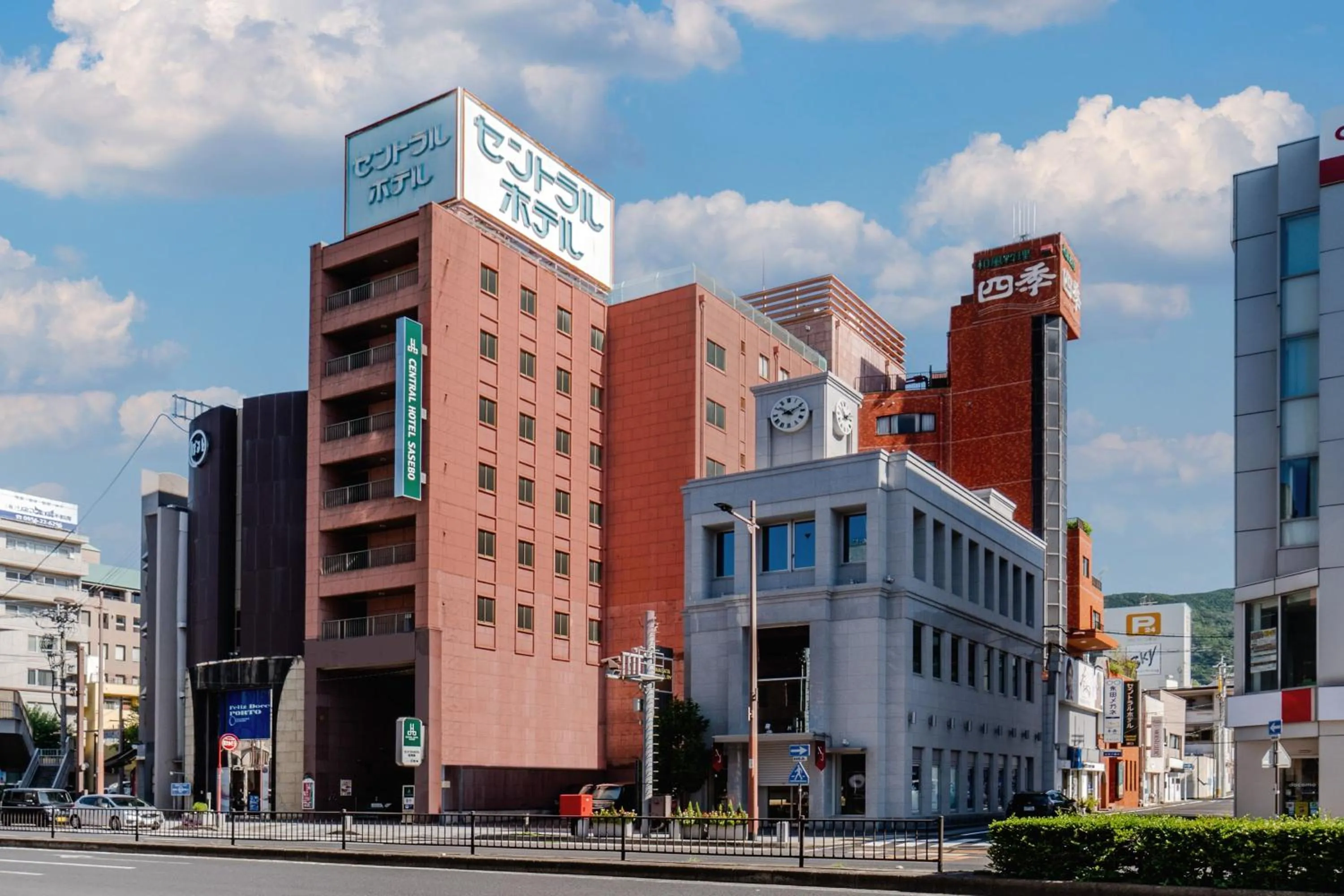 Property building in Central Hotel Sasebo