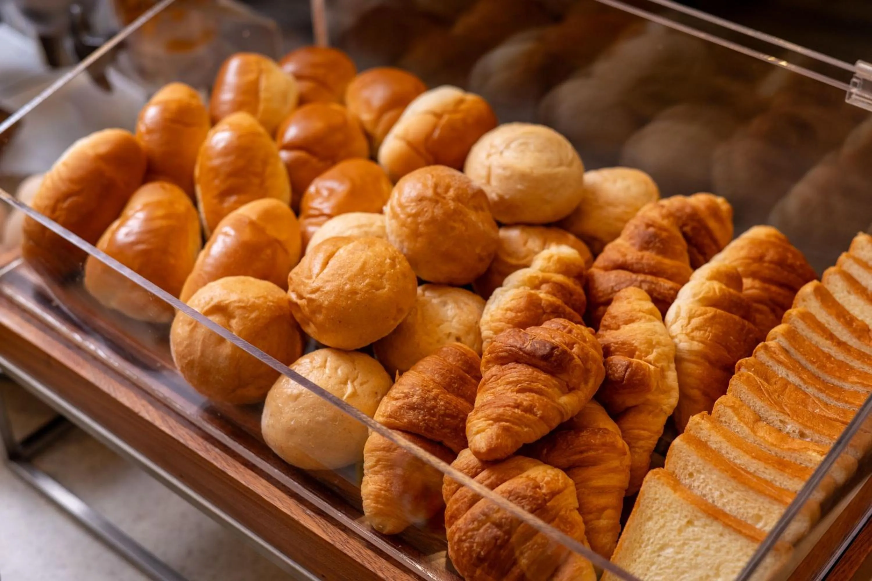 Buffet breakfast in Central Hotel Sasebo