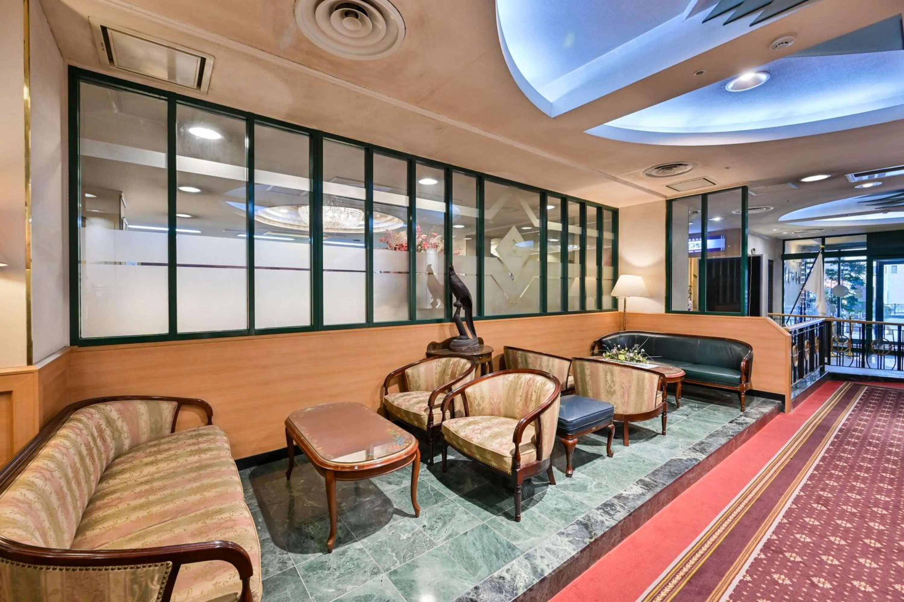 Lobby or reception in Central Hotel Sasebo