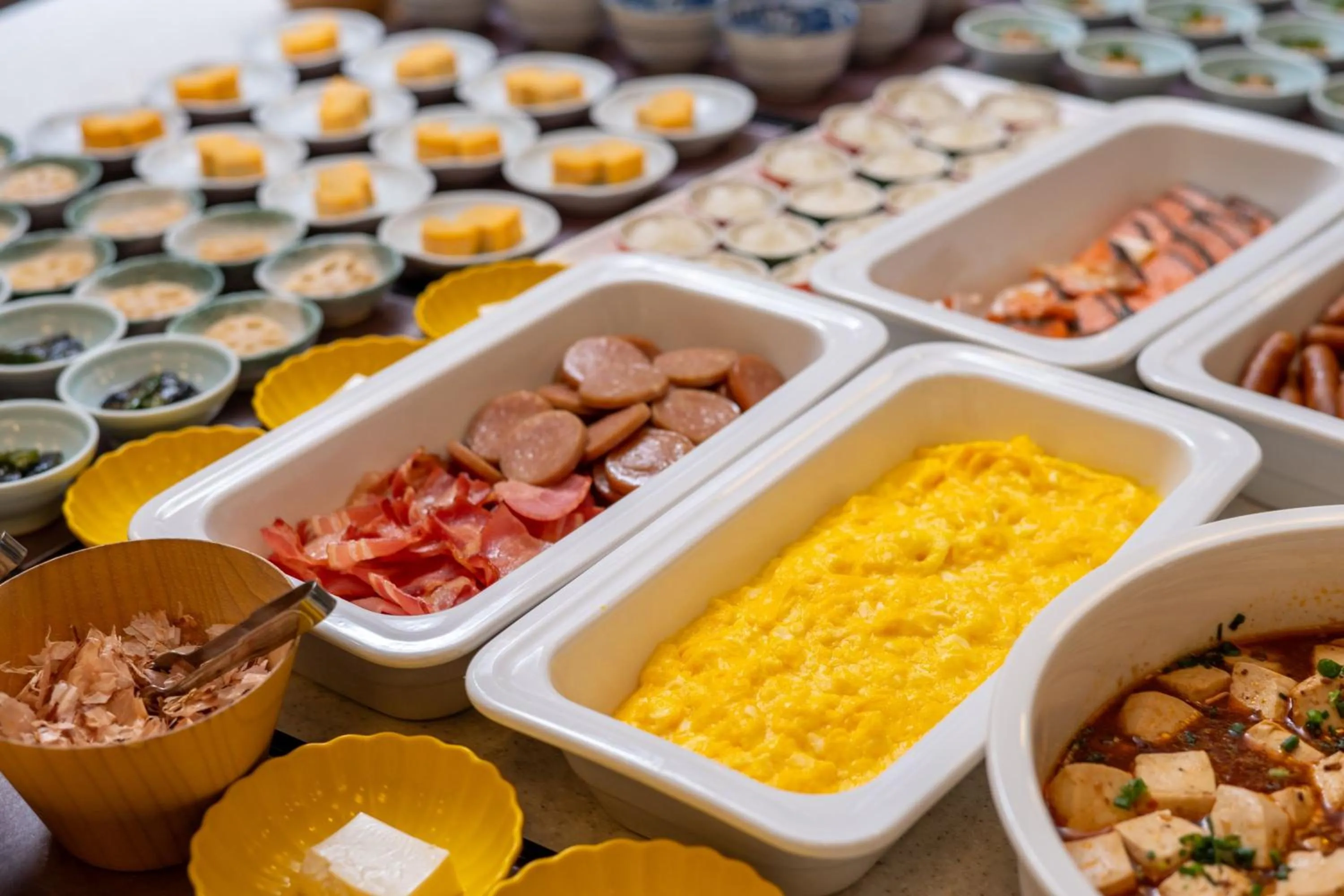 Buffet breakfast in Central Hotel Sasebo