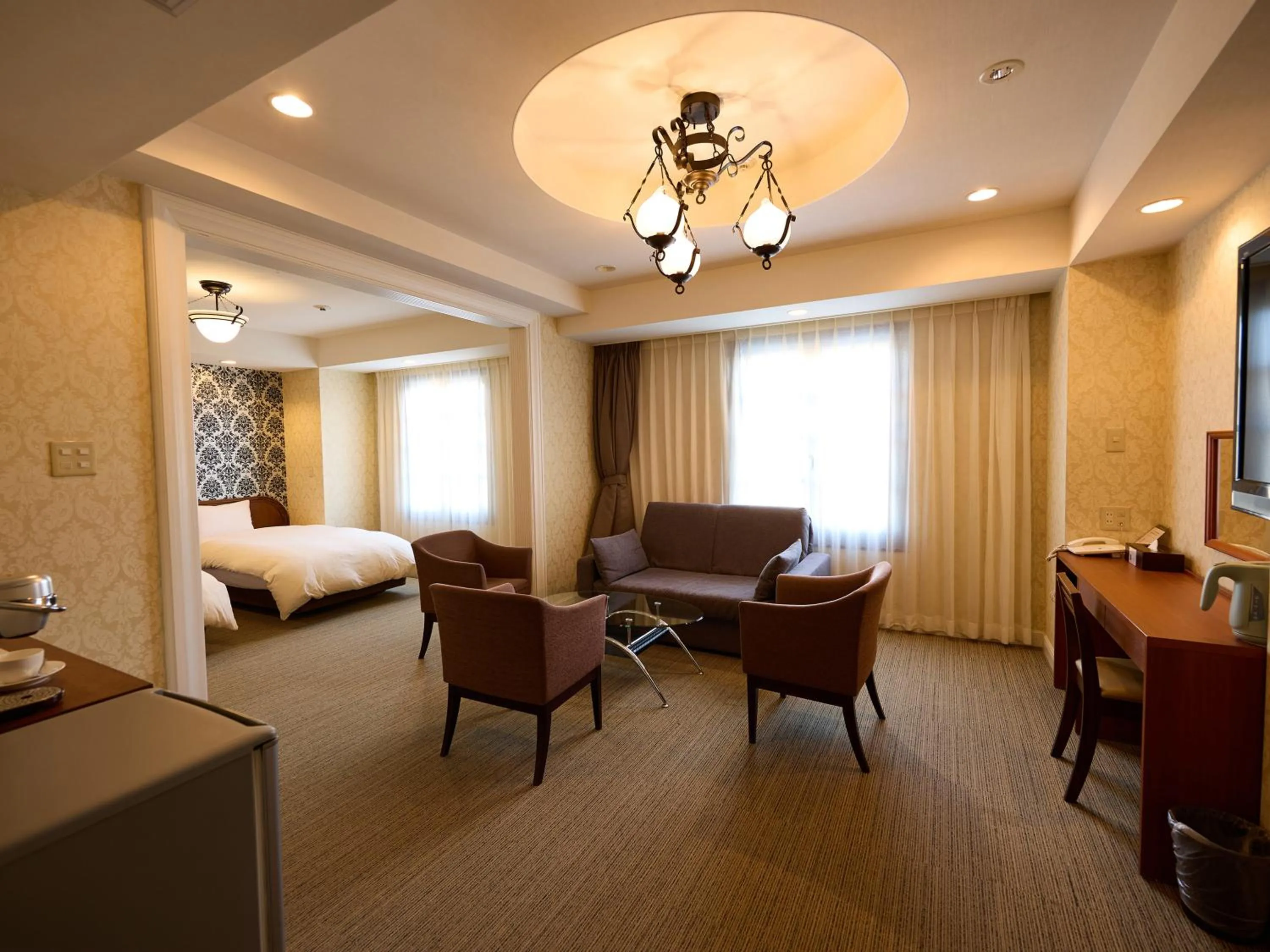 Photo of the whole room, Bed in Nikko Station Hotel Classic
