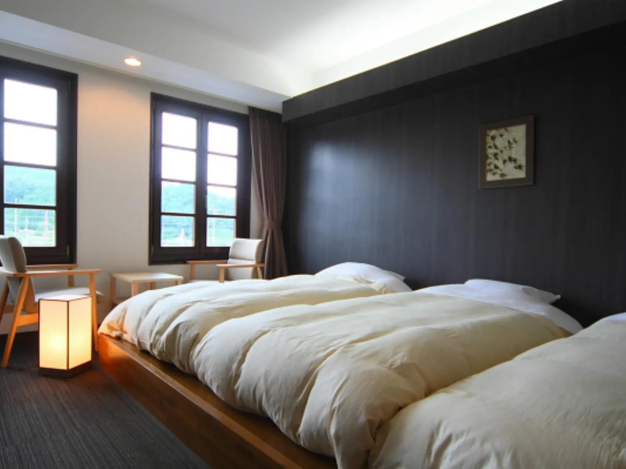 Bed in Nikko Station Hotel Classic Bed in Nikko Station Hotel Classic