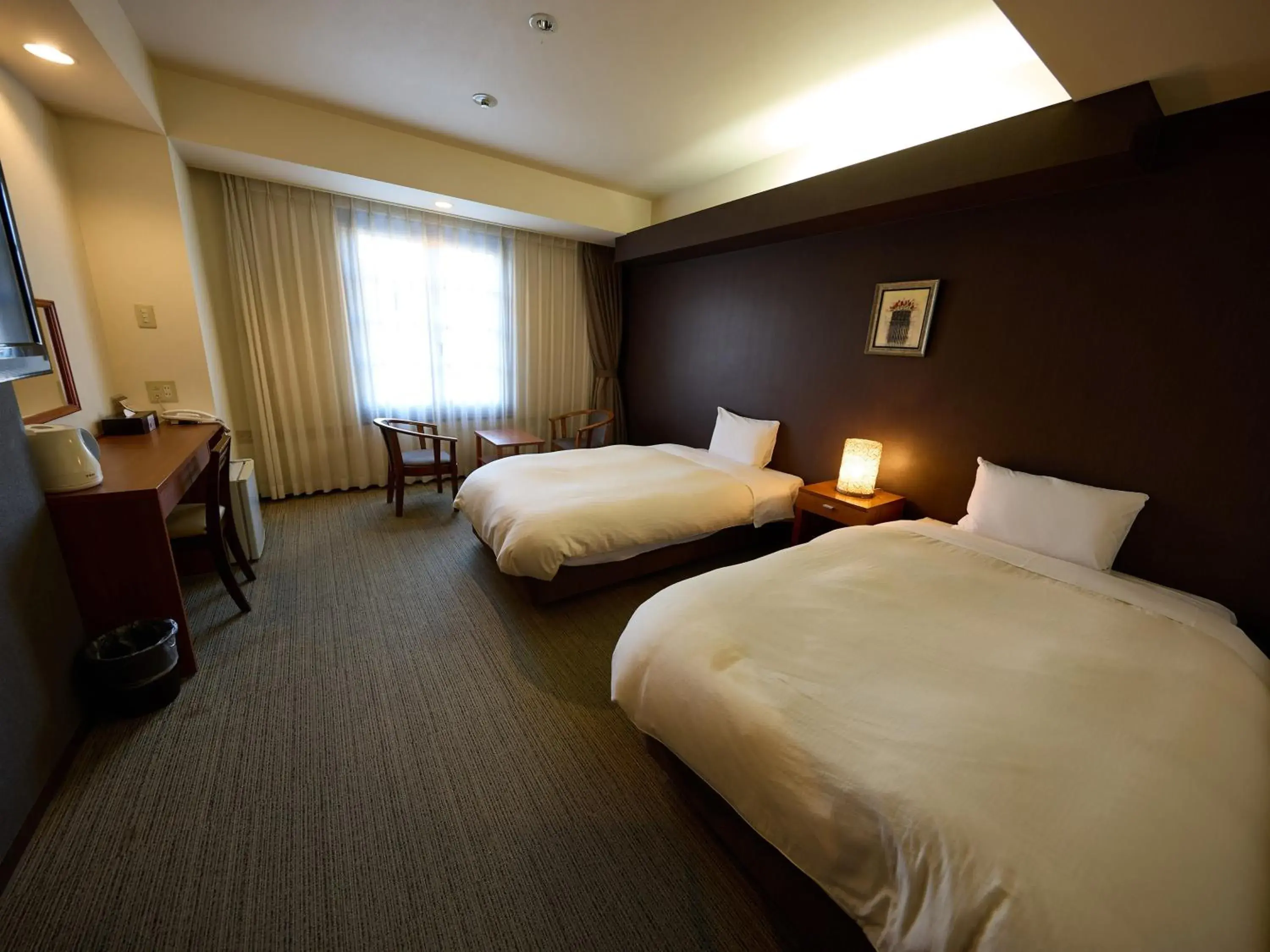 Photo of the whole room, Bed in Nikko Station Hotel Classic Photo of the whole room, Bed in Nikko Station Hotel Classic