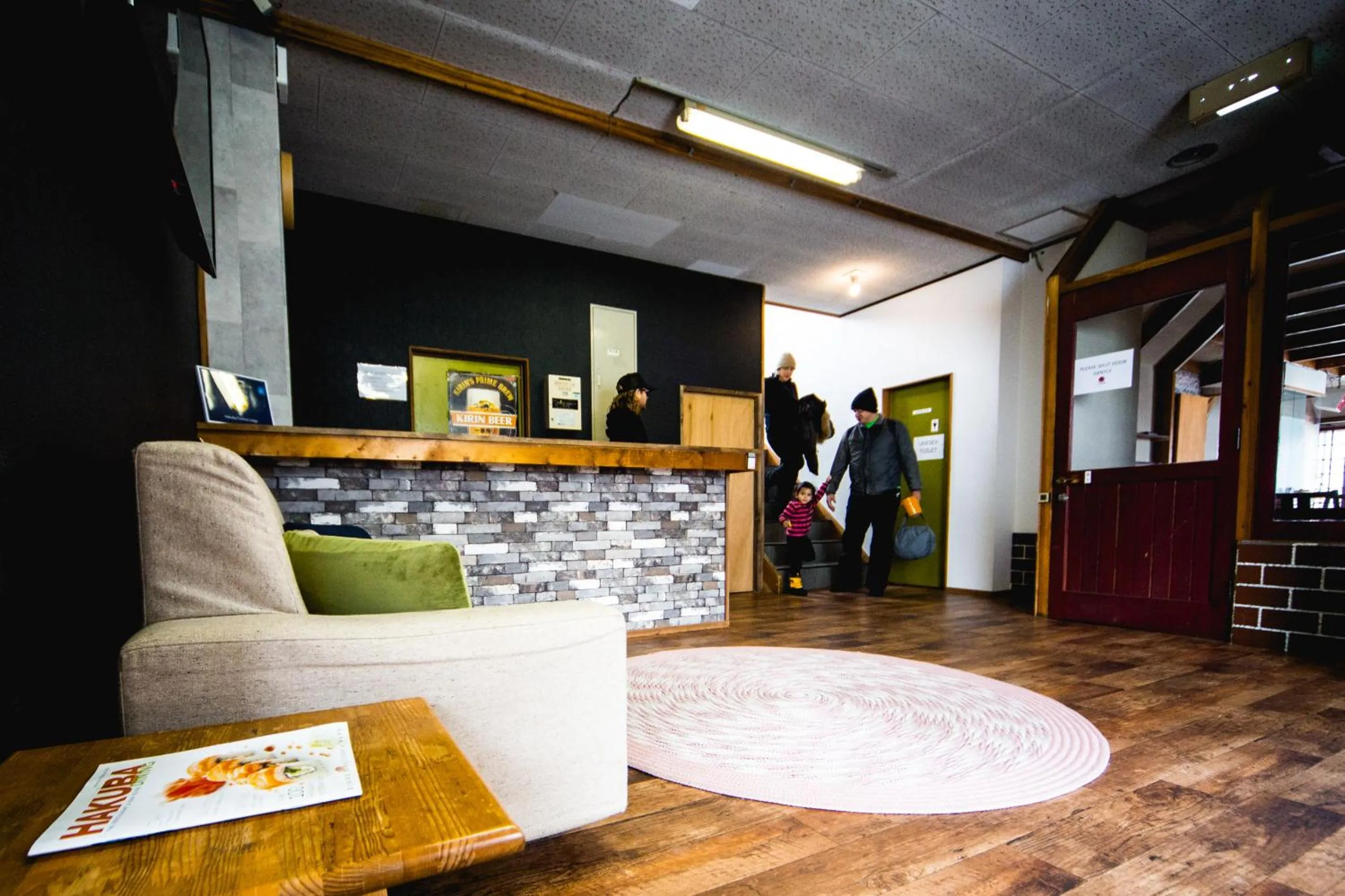 Lobby or reception in Hakuba Cortina Lodge