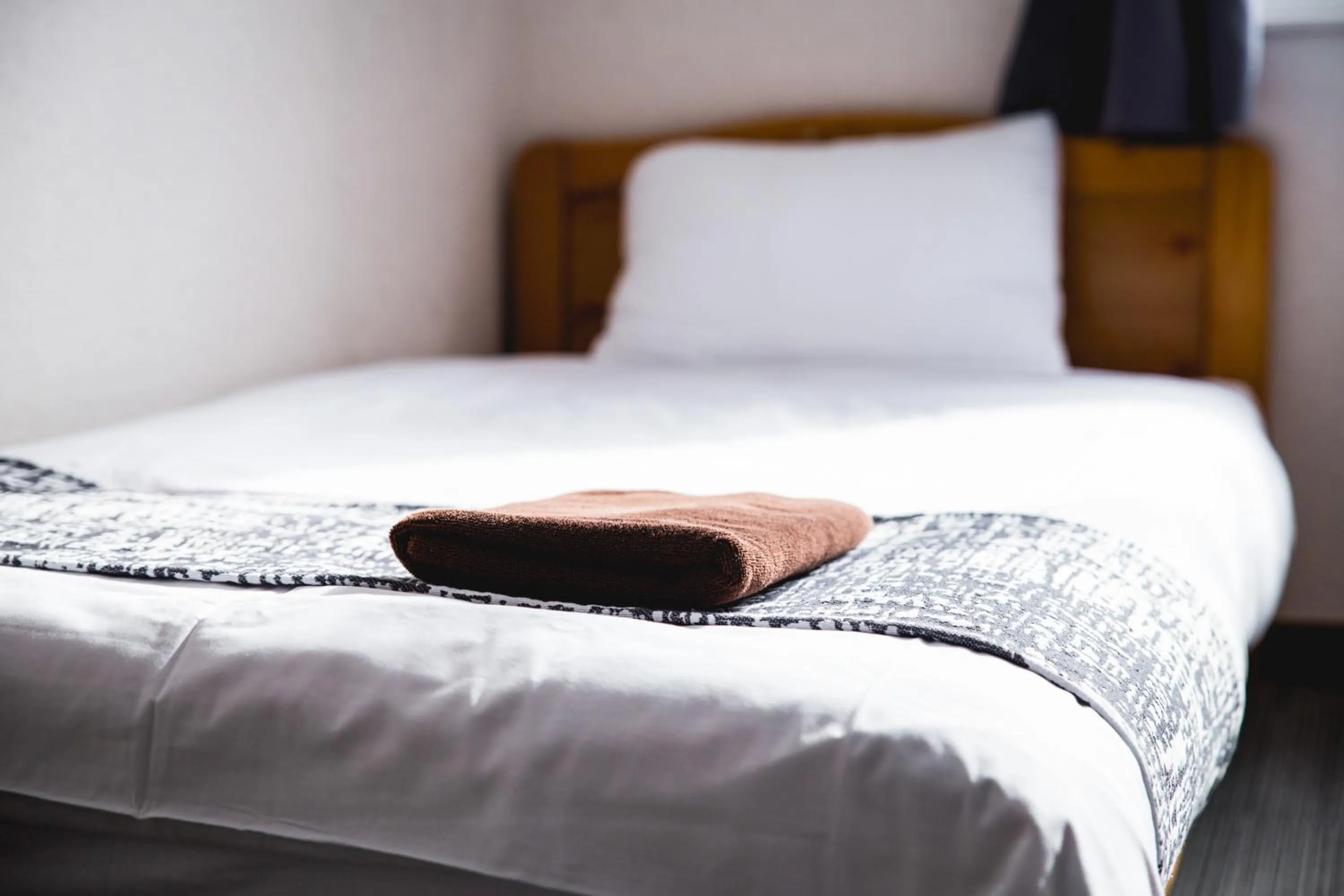 Bed in Hakuba Cortina Lodge